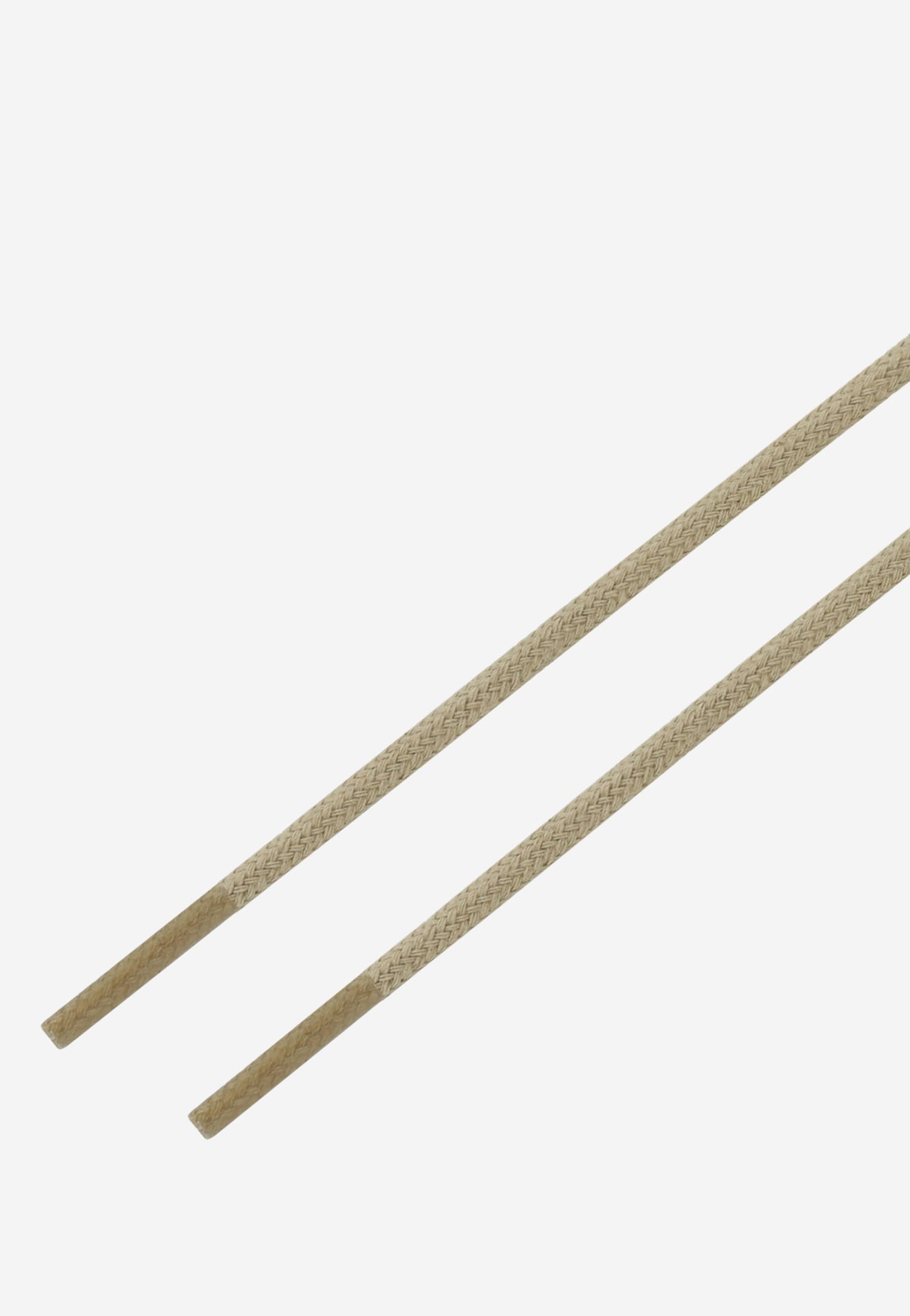 Beżowe sznurowadła okrągłe 80cm