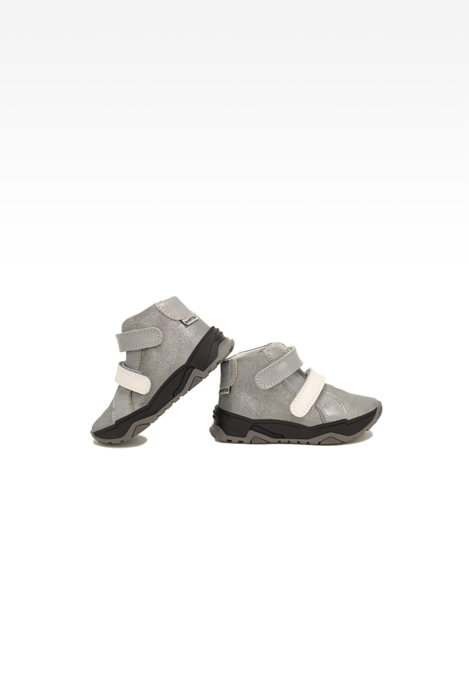 Trzewiki BARTEK 11689002, dla chłopców, granatowo-beżowy