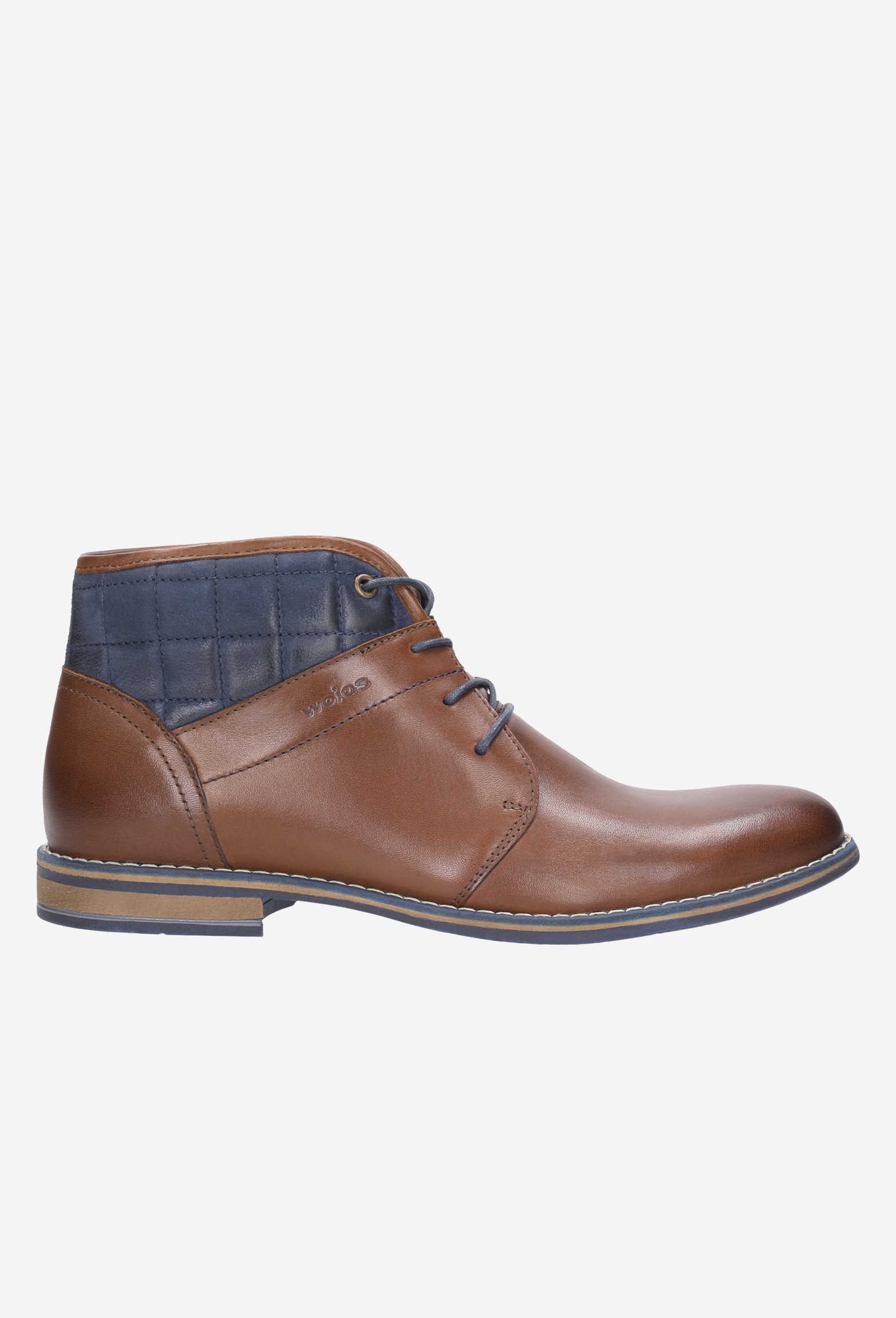 Czarne trzewiki męskie