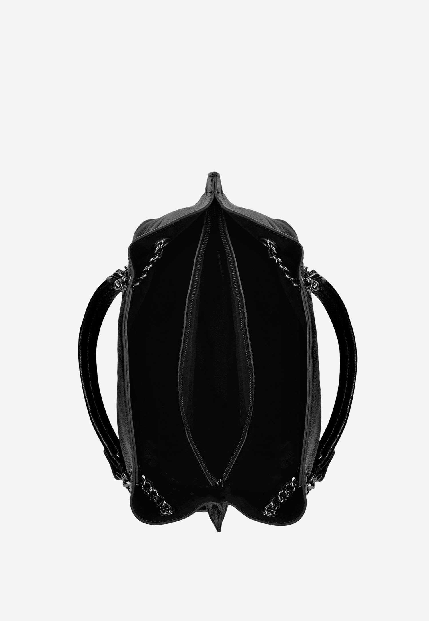 Duża czarna torebka damska