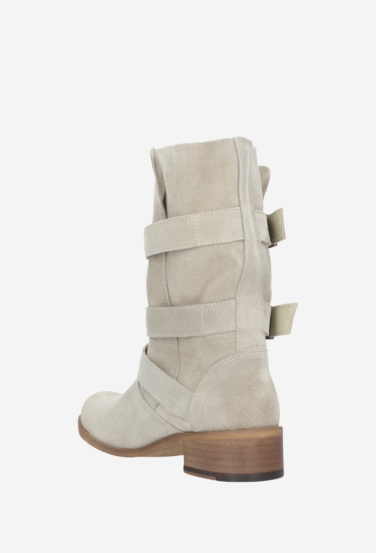 Czarne damskie botki