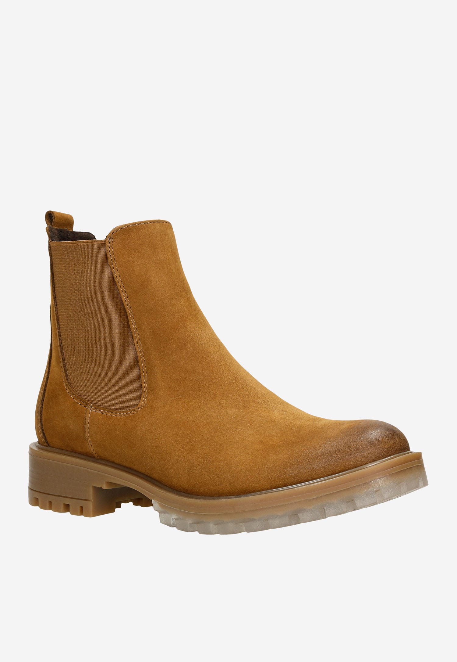 Czarne skórzane sztyblety damskie w stylu miejskim