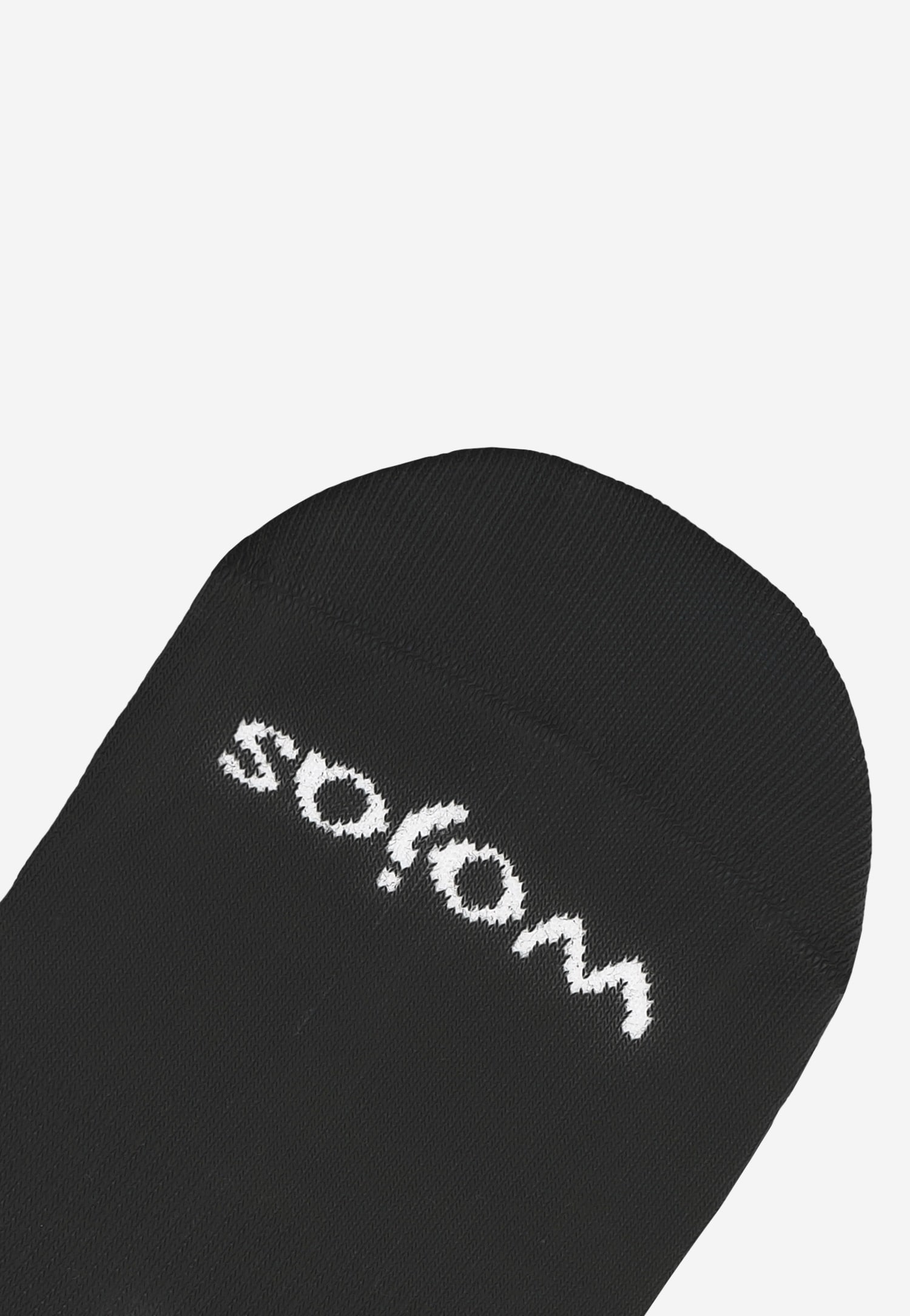 Czarne bawełniane klasyczne skarpety krótkie