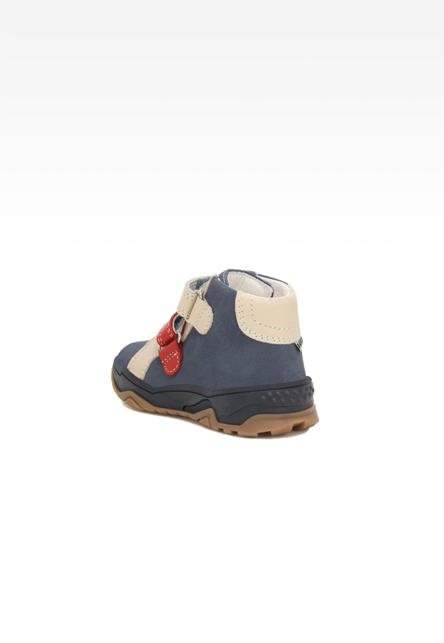 Trzewiki BARTEK 11689002, dla chłopców, granatowo-beżowy