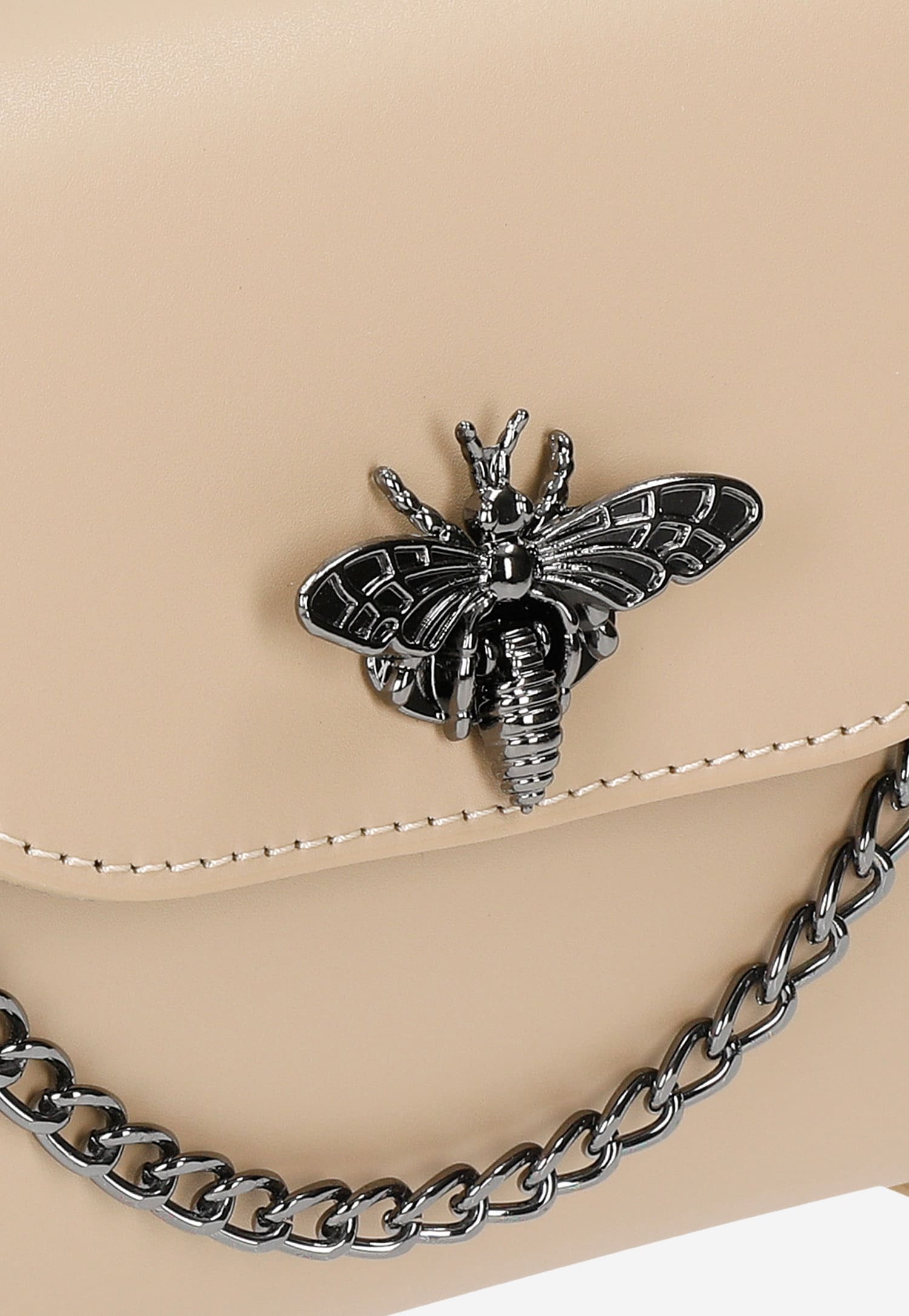 Czarna oryginalna torebka damska wizytowa