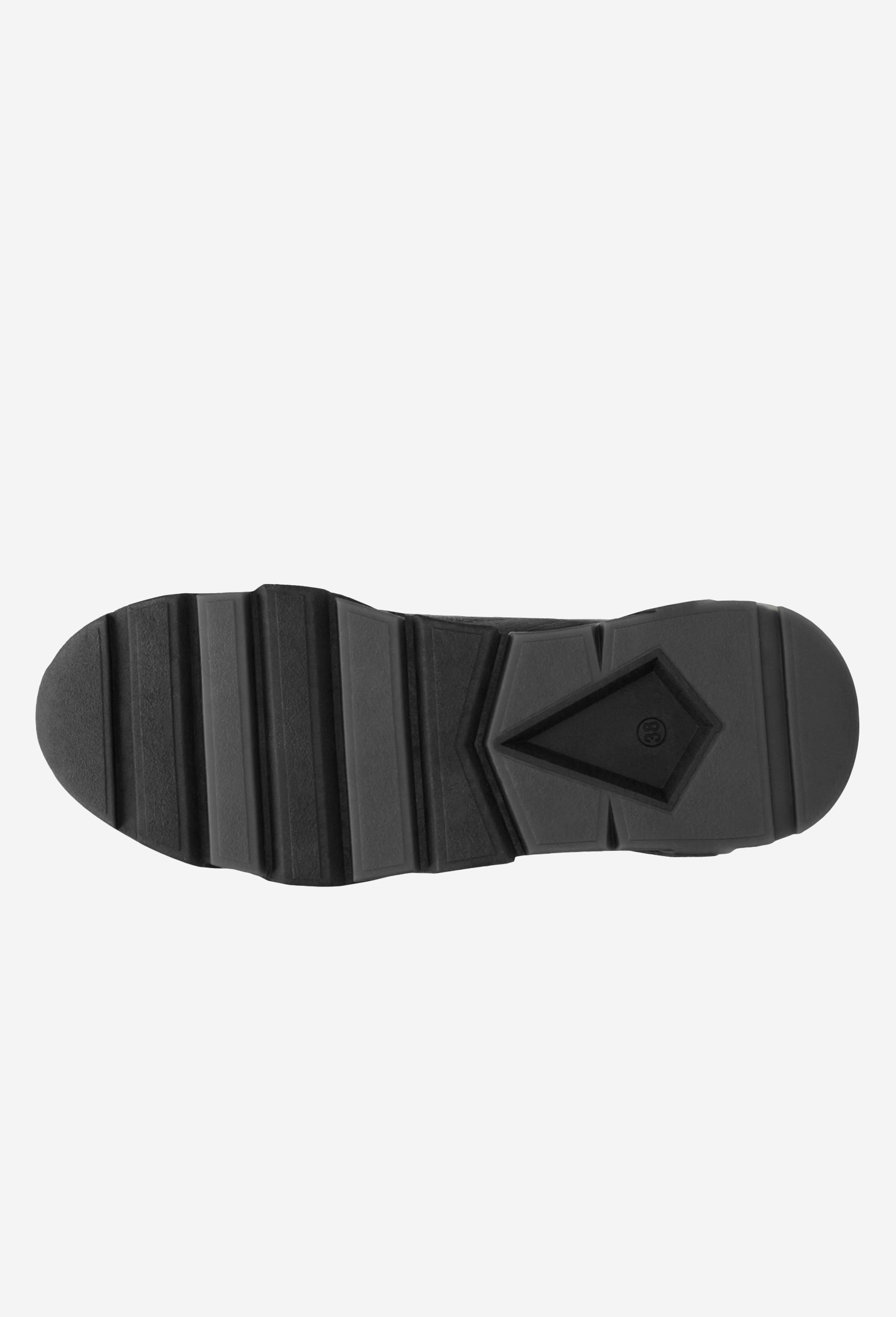 Czarne półbuty damskie