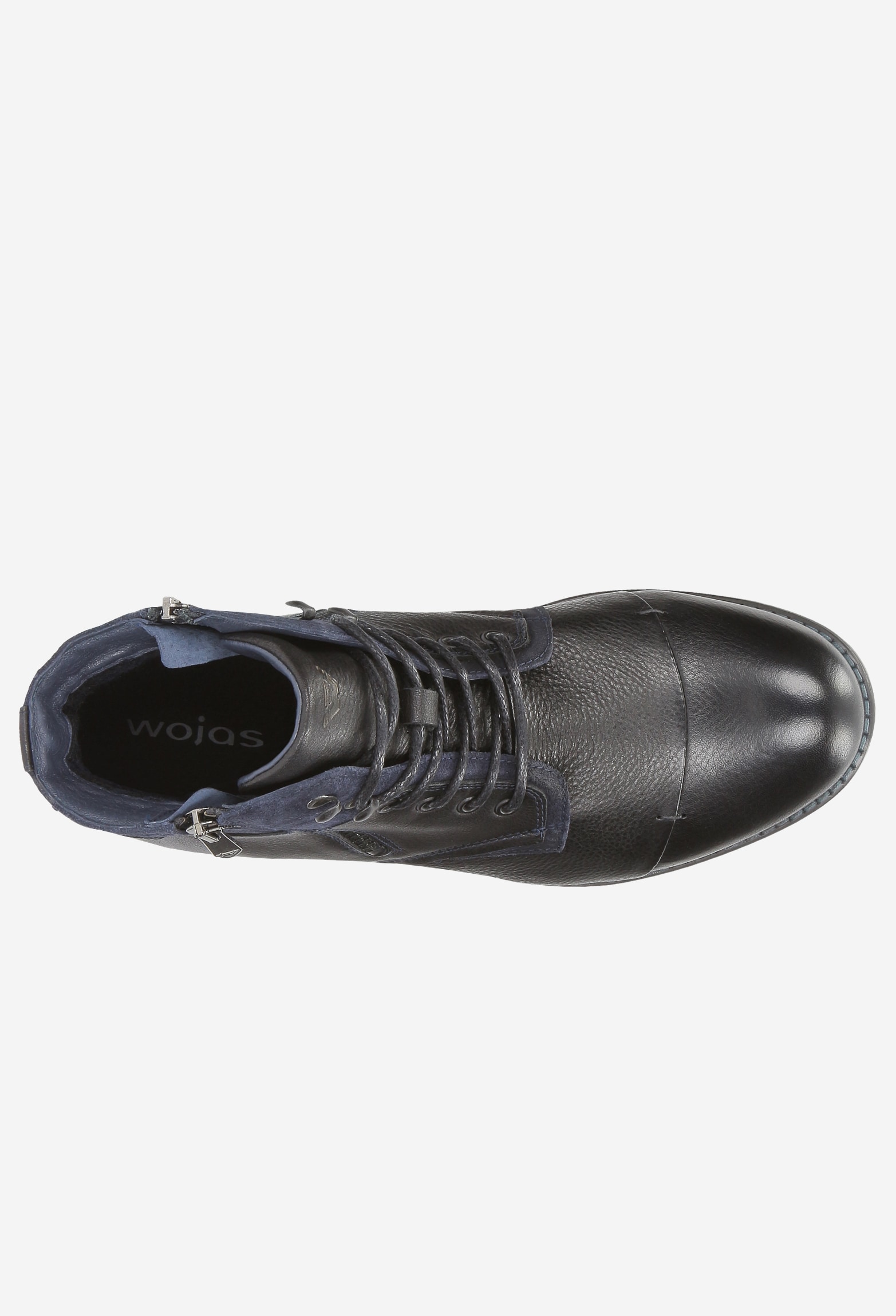 Brązowe trzewiki męskie