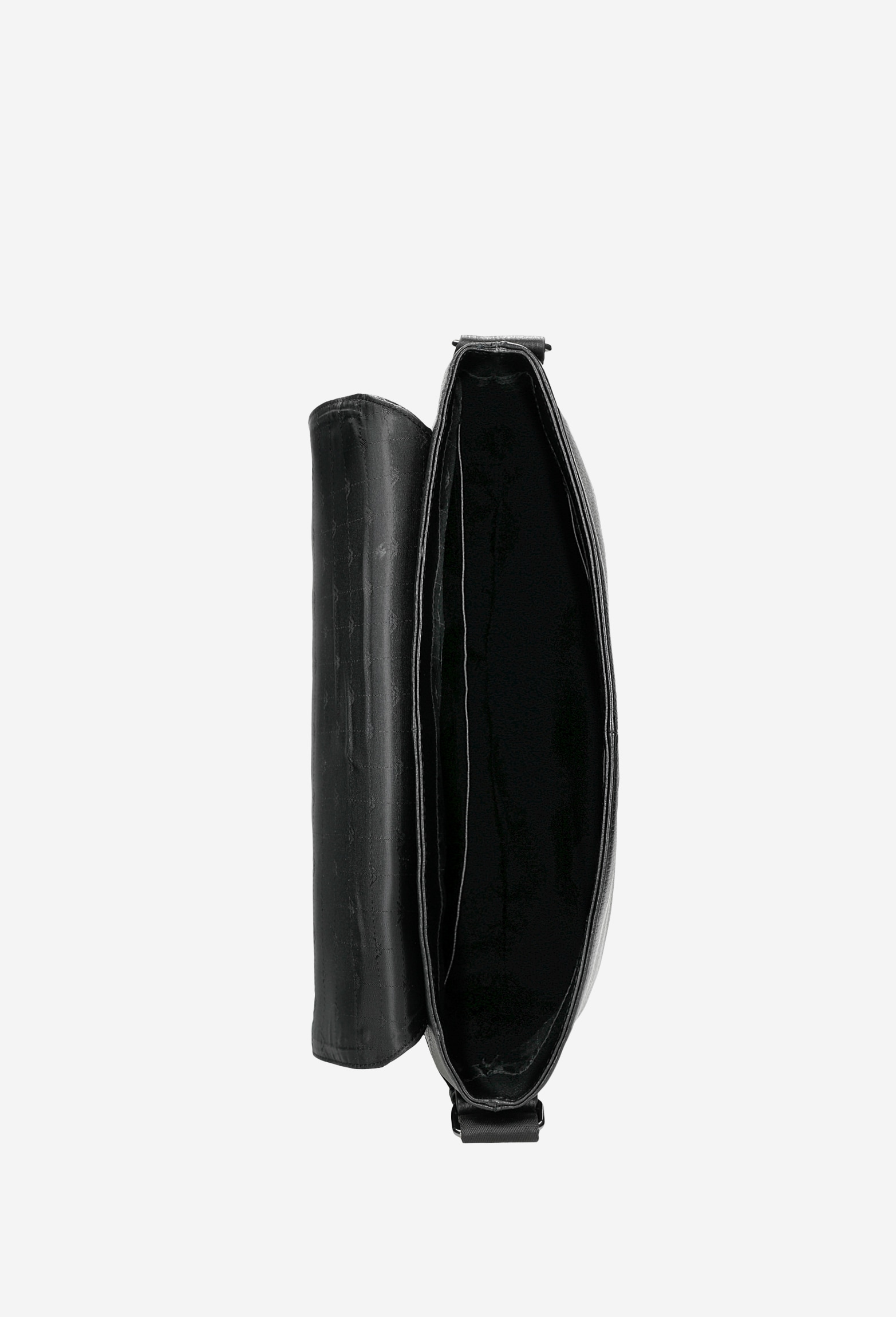 Brązowa skórzana torba męska