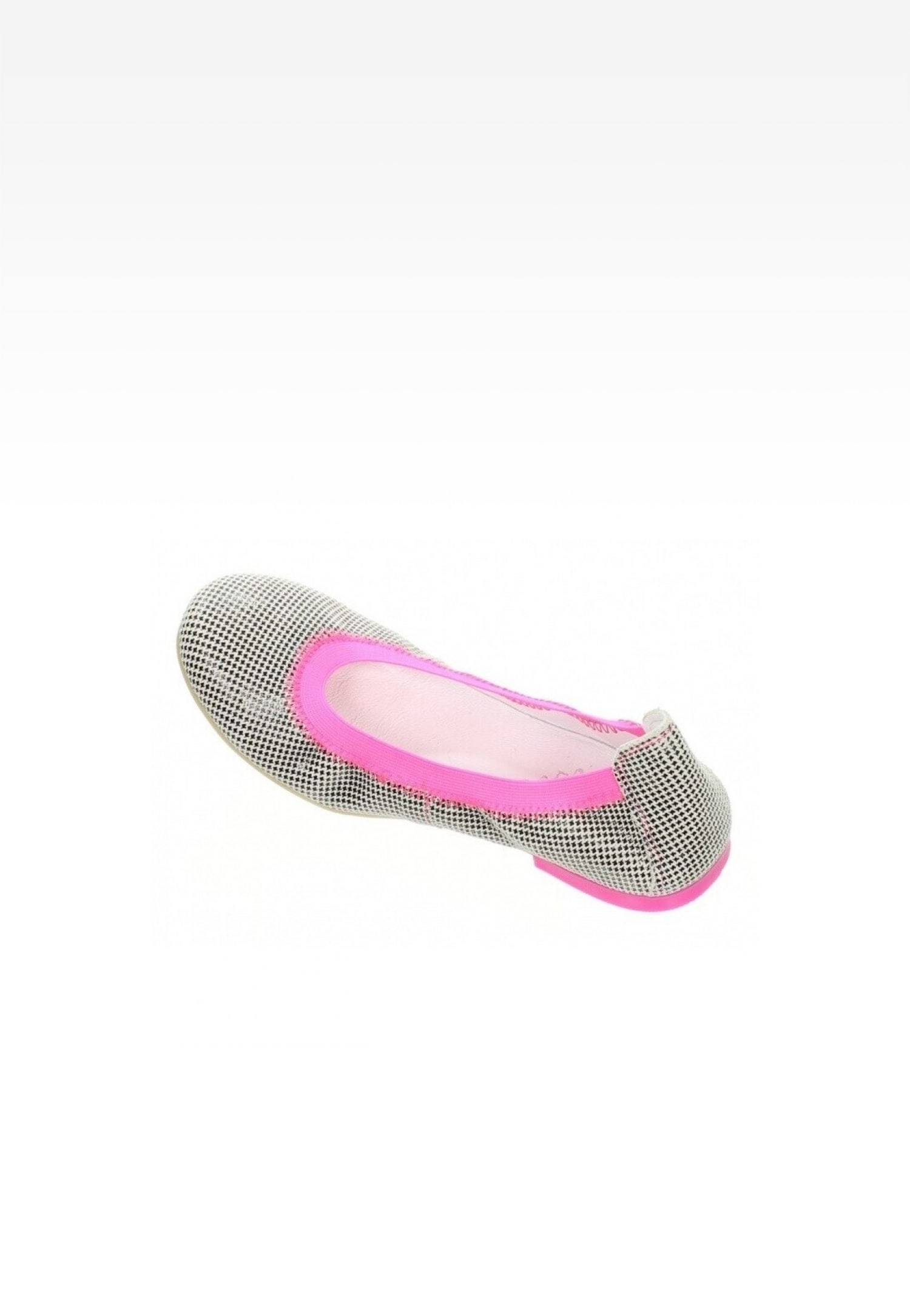 Czółenka BARTEK W-65436/10L, dla dziewcząt, różowo-czarny