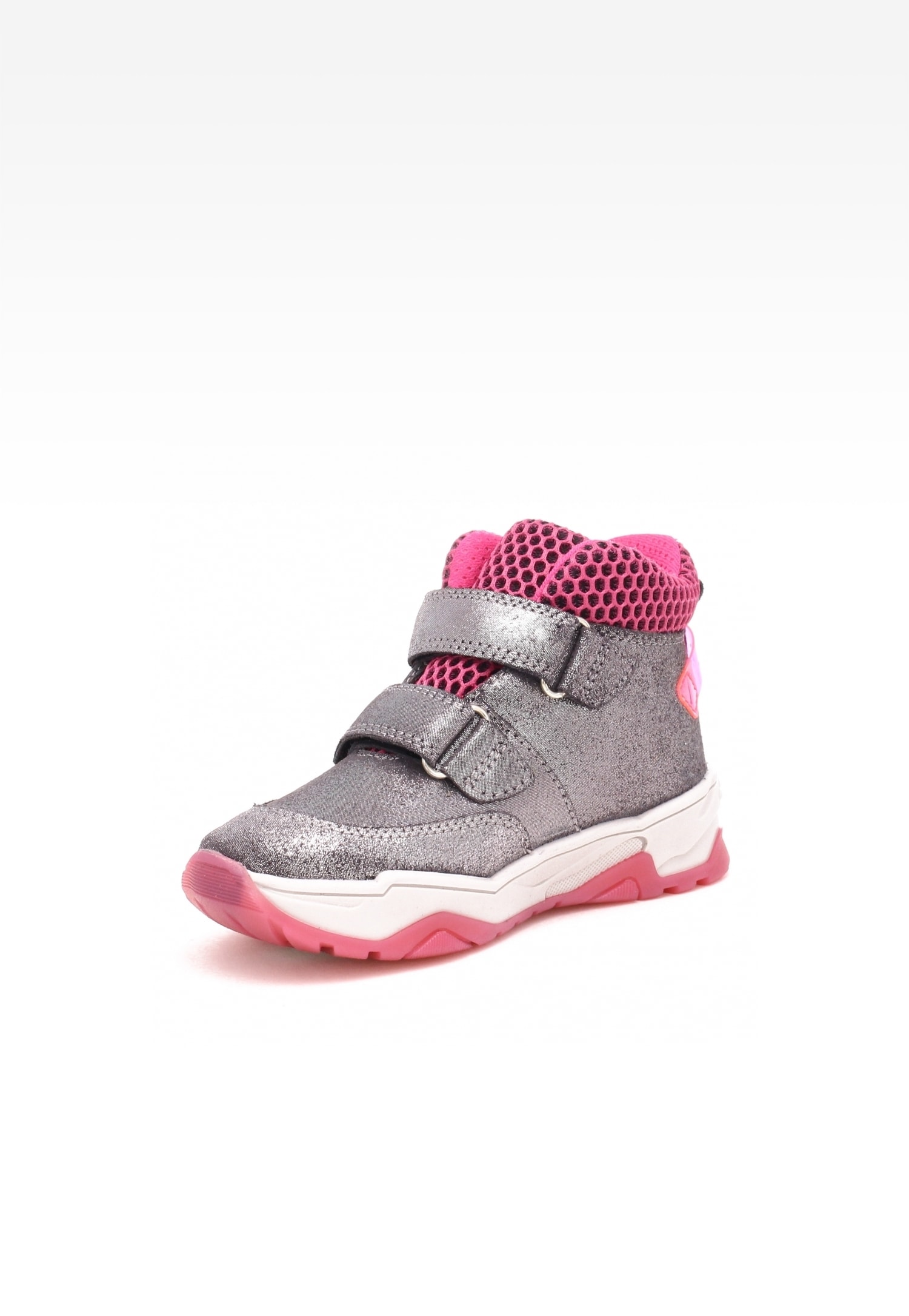 śniegowce BARTEK 7091-11MS, dla dziewcząt, srebrno-różowy