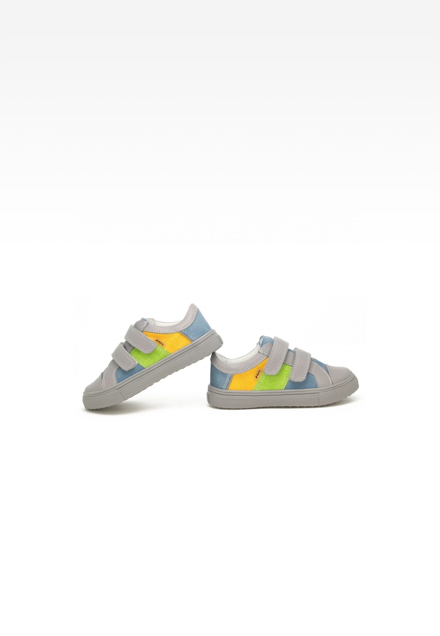 Półbuty BARTEK 18607-001, dla chłopców, beżowo-niebieski