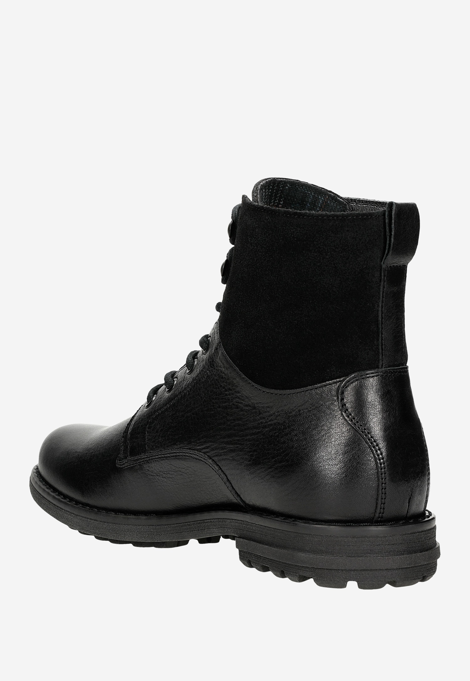 Brązowe trzewiki męskie w stylu miejskim