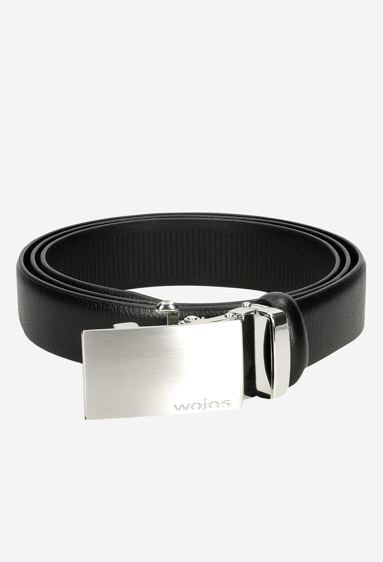 Czarny elegancki pasek męski