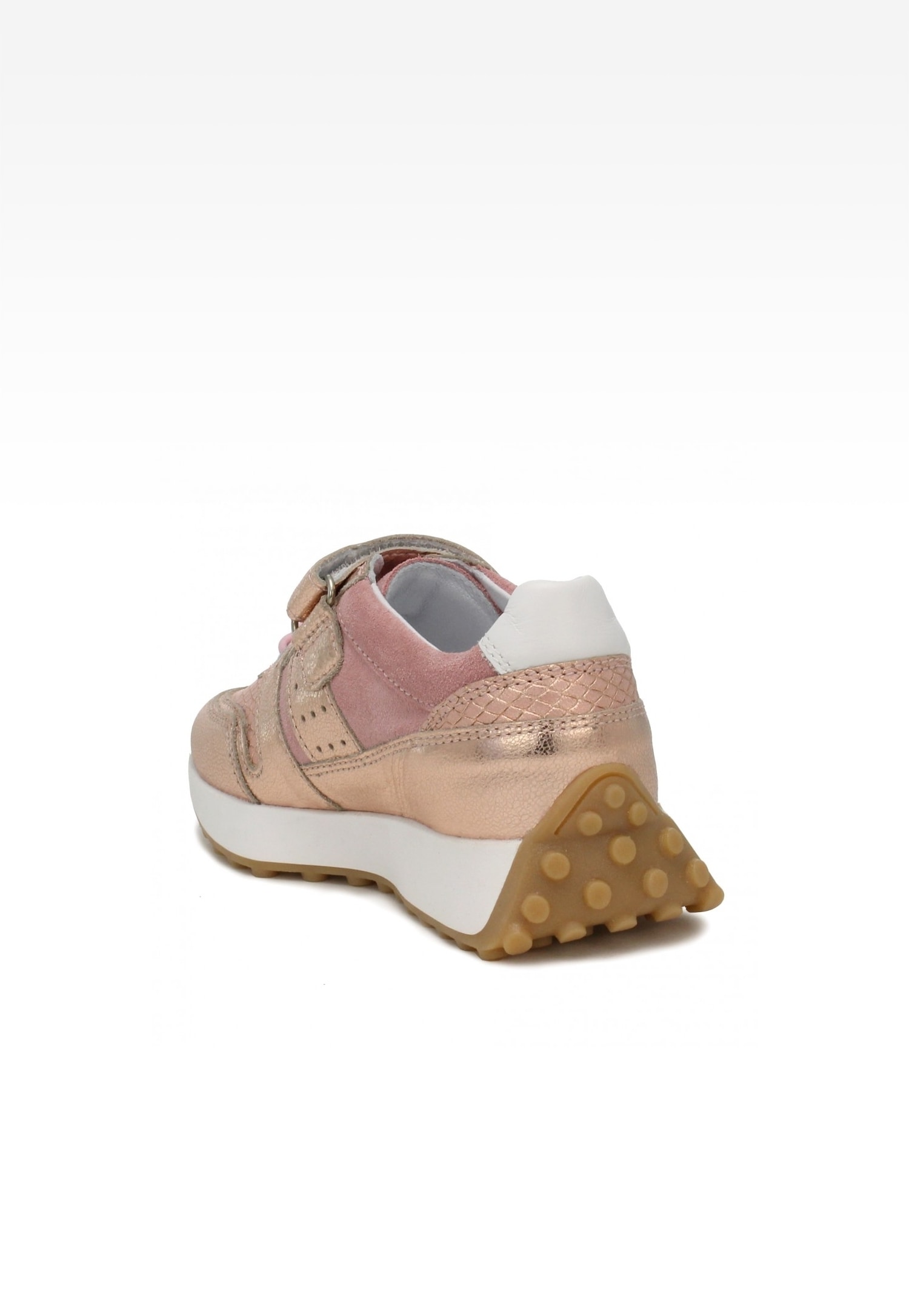 Półbuty BARTEK 15613001, dla dziewcząt, różowo-złoty