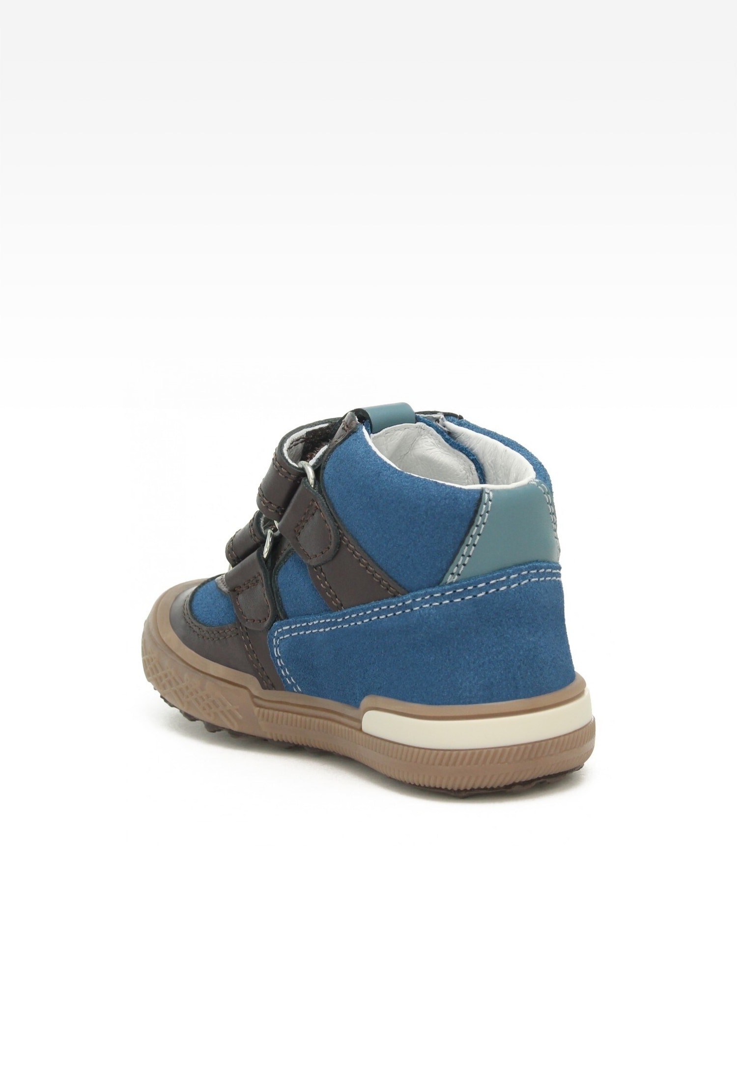 Sneakers BARTEK 91756-026, dla chłopców, szaro-zielony