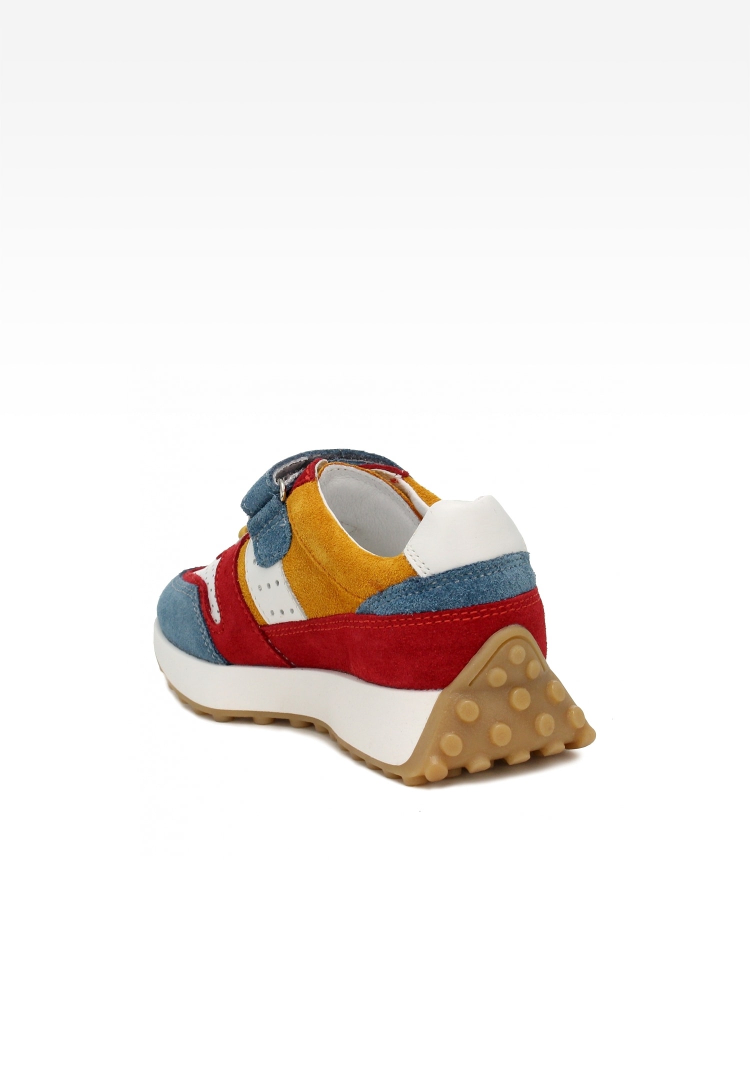 Półbuty BARTEK 15613003, dla chłopców, czerwono-granatowy