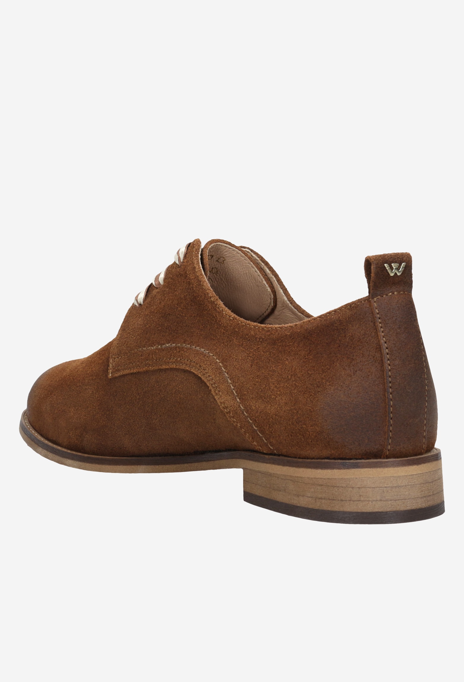 Brązowe półbuty damskie