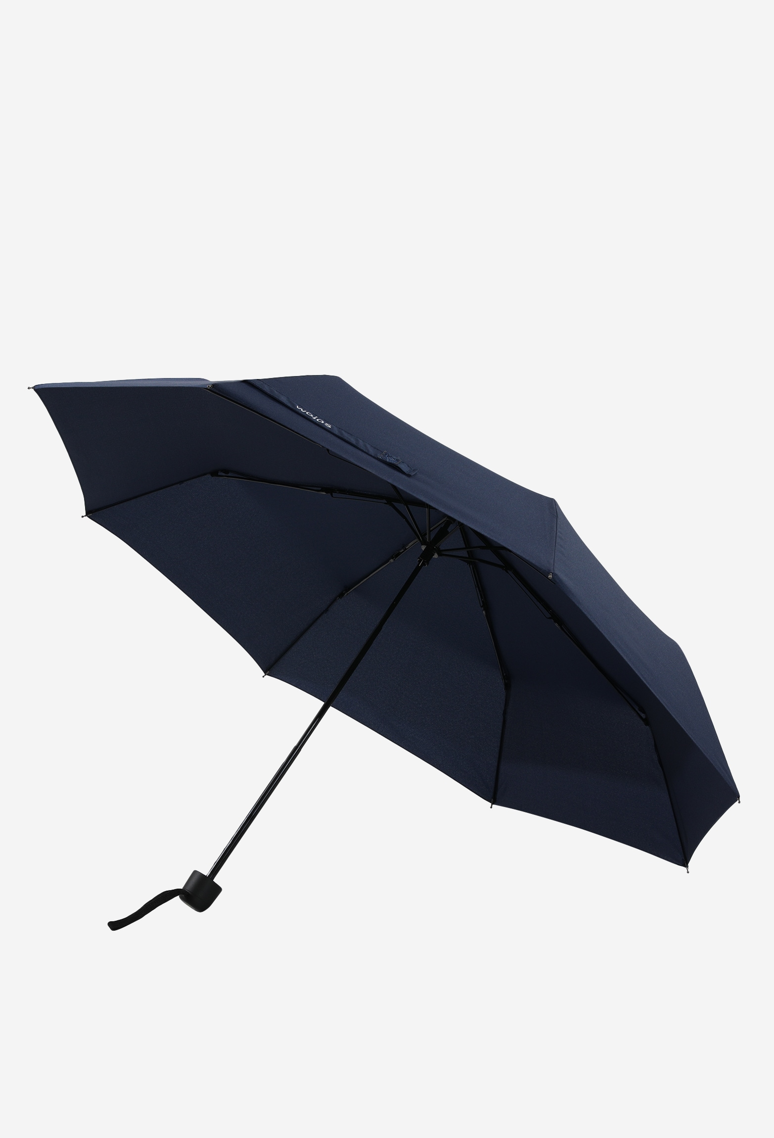 Biały składany parasol