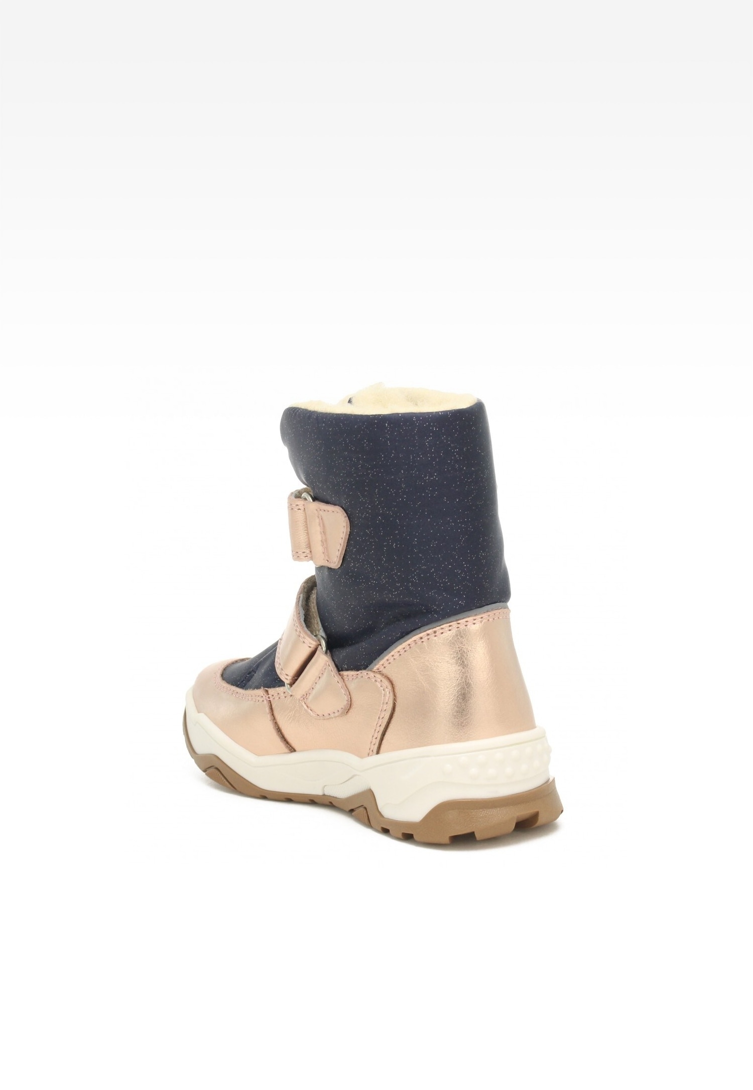 śniegowce BARTEK 17077006, dla dziewcząt, szaro-niebieski