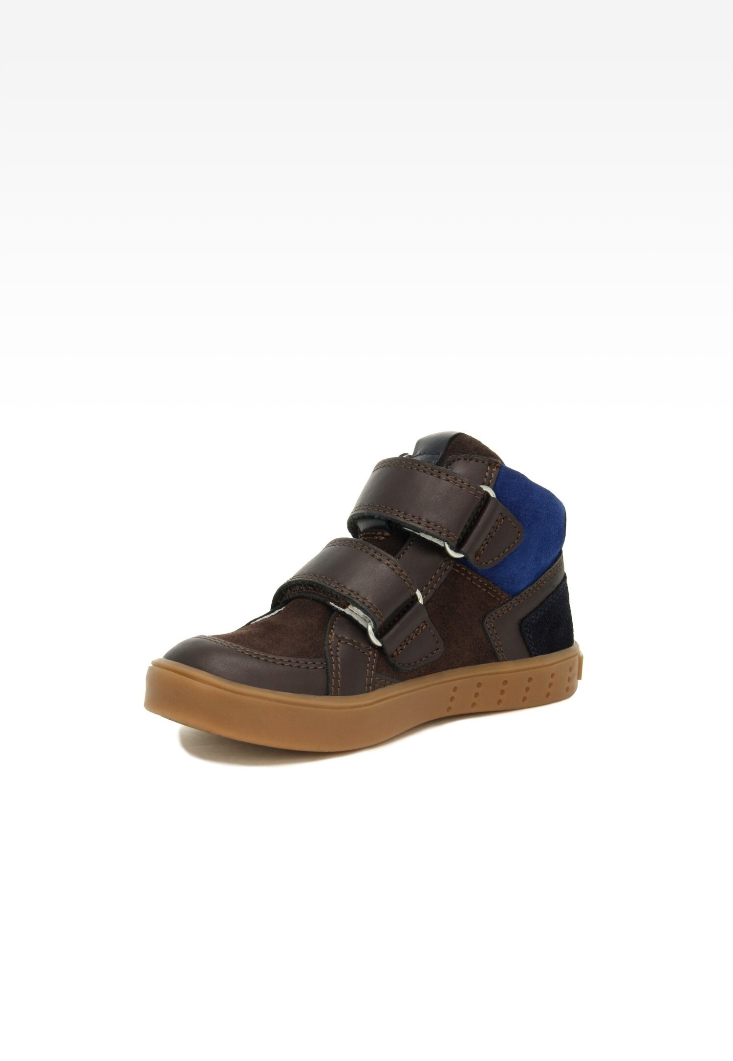 Sneakers BARTEK 27414-034, dla chłopców, brązowo-granatowy