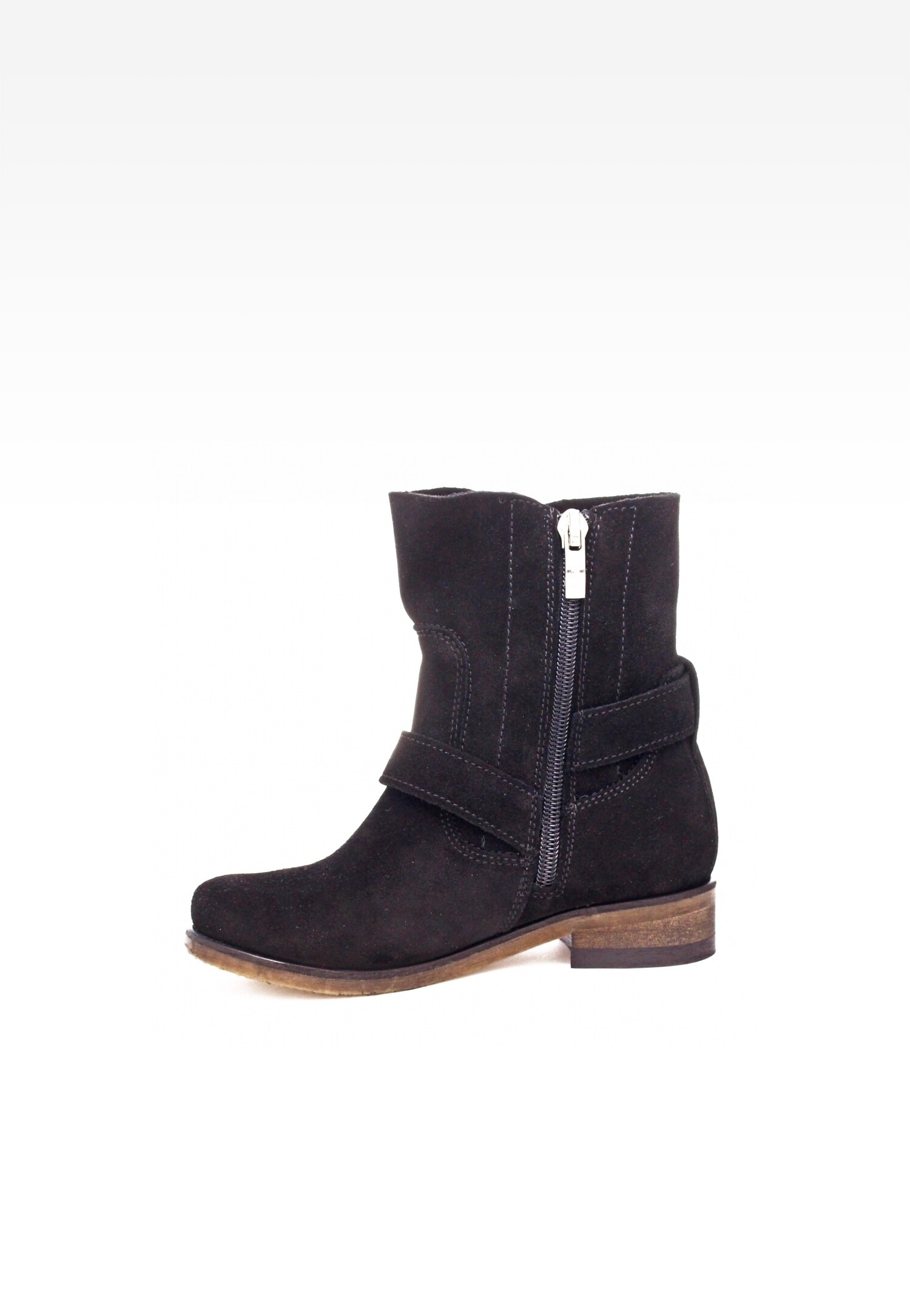 Botki Wojas x Bartek 8440461, dla dziewcząt, czarny