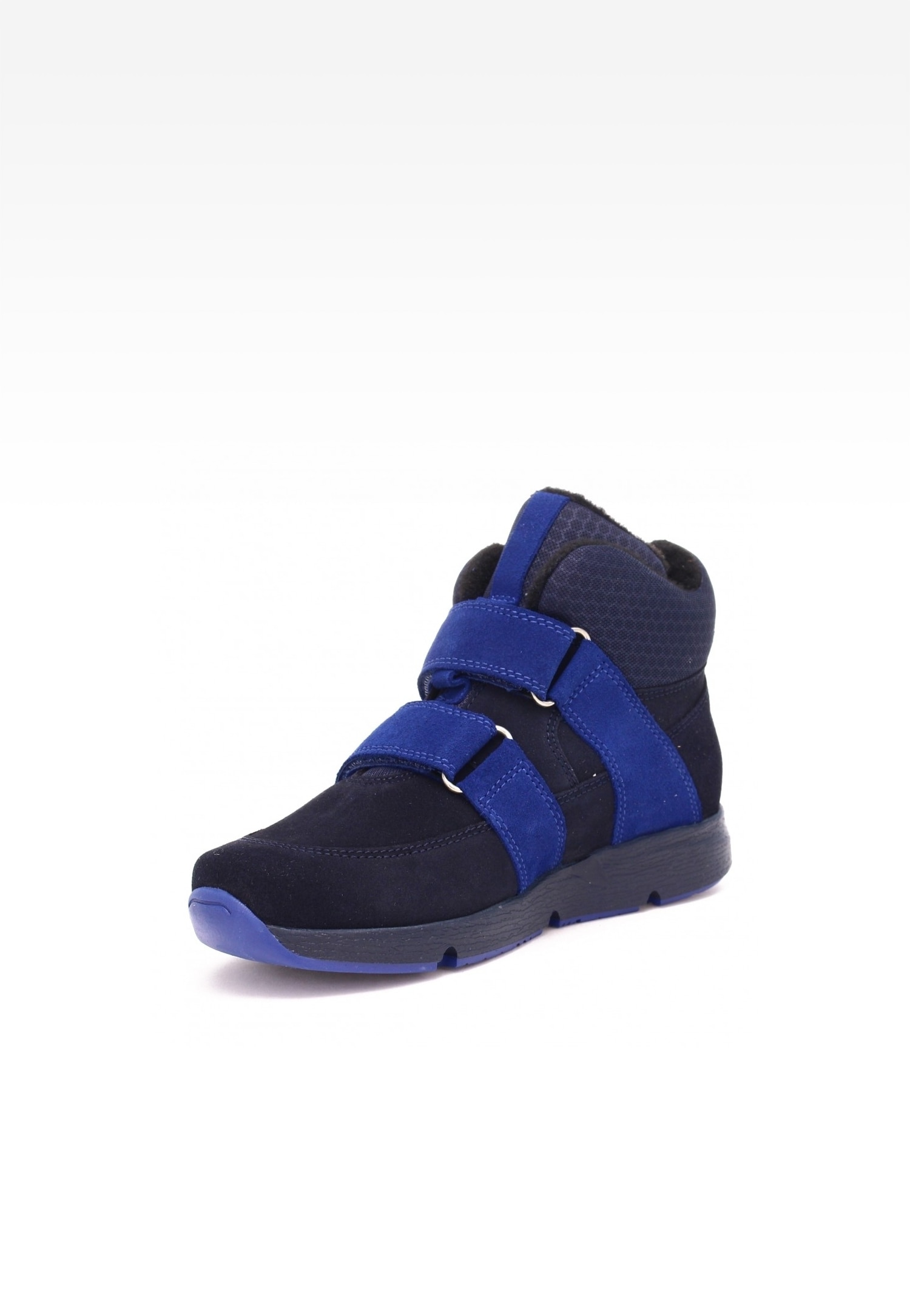 Trzewiki ocieplane BARTEK 17018021, dla chłopców, granatowo-niebieski