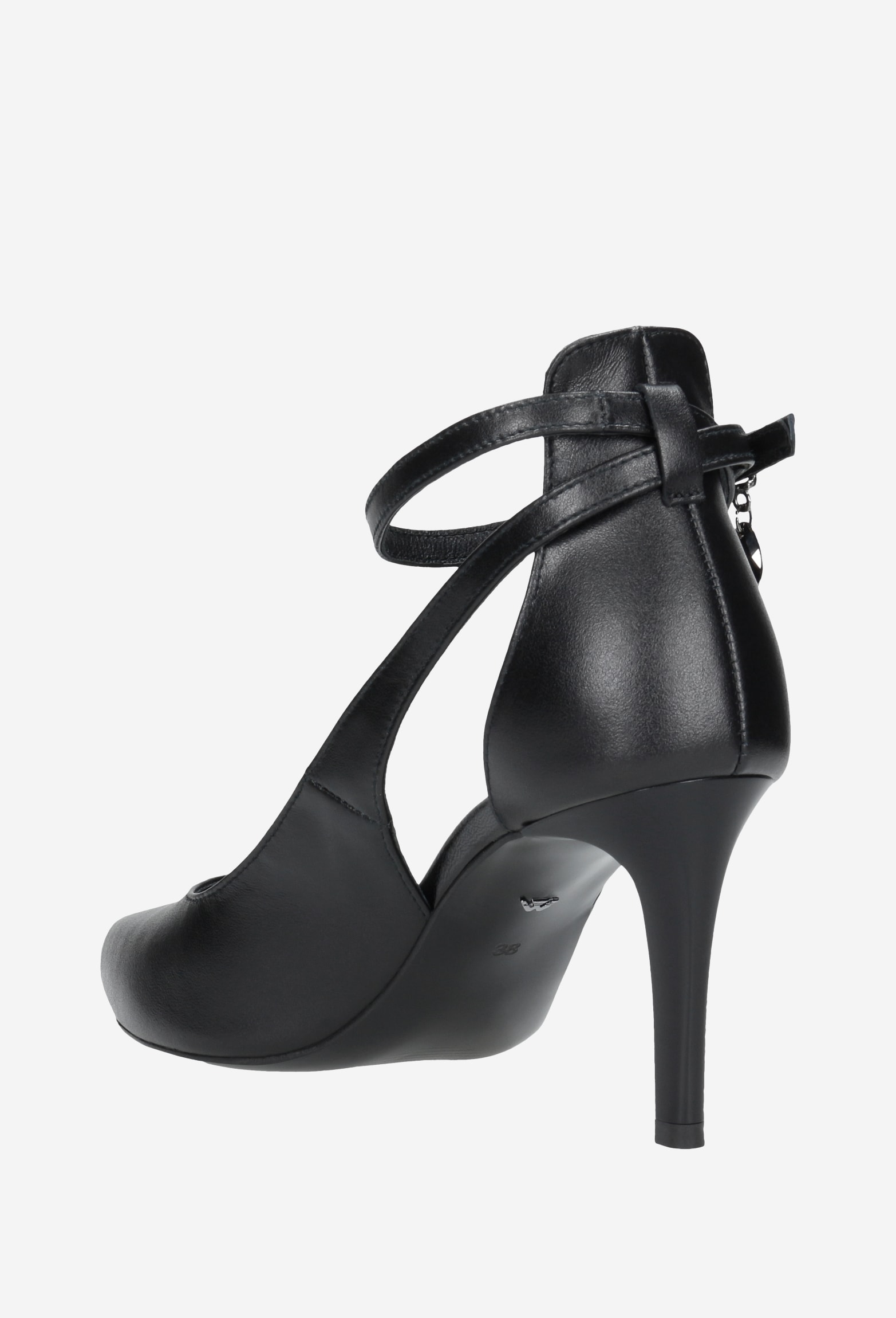 Czarne czółenka damskie