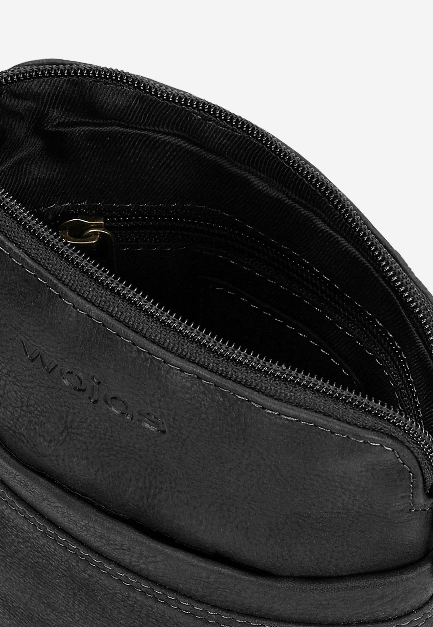 Brązowa torba męska z nubuku olejowanego