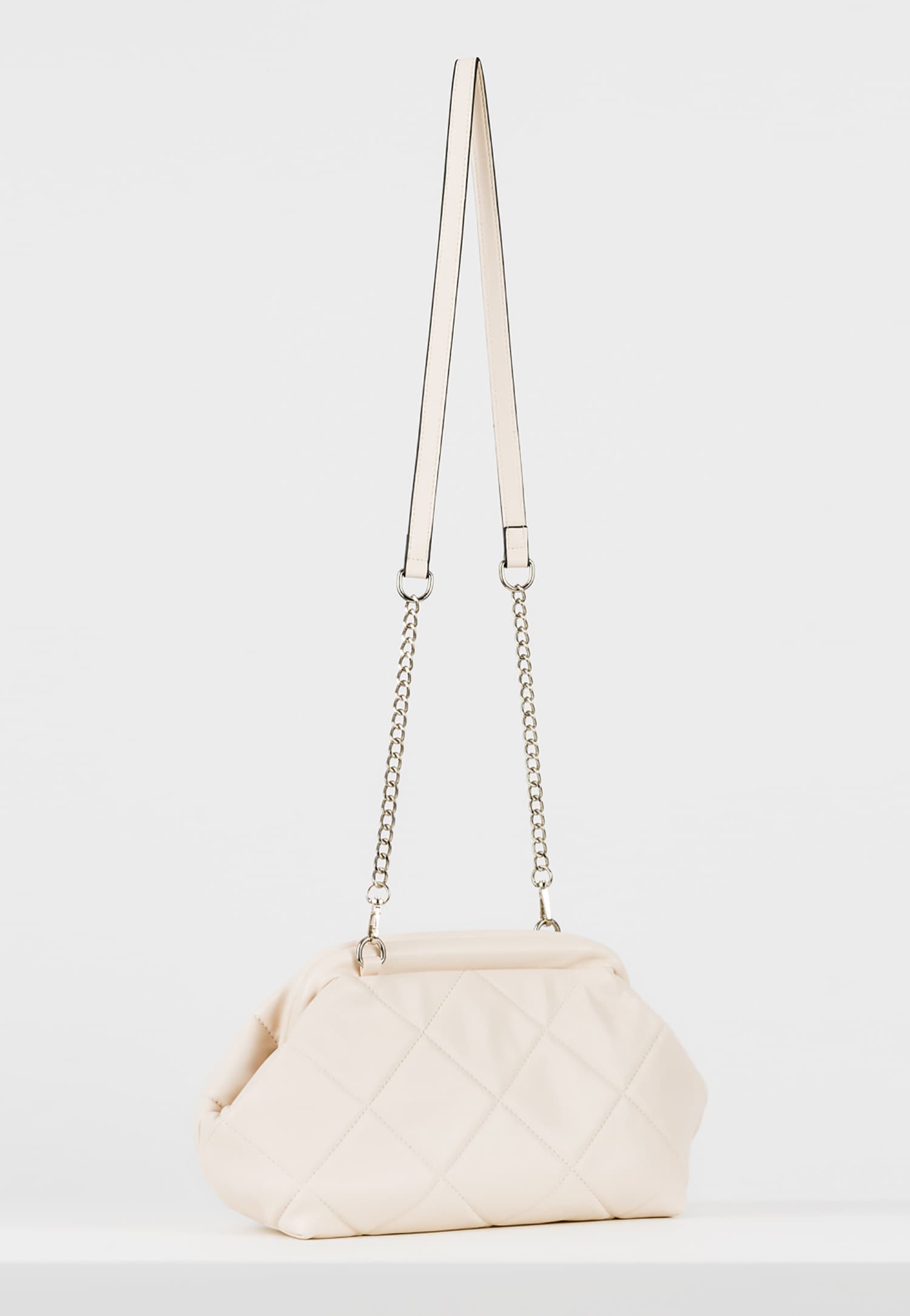 WJS mała czarna pikowana torebka damska