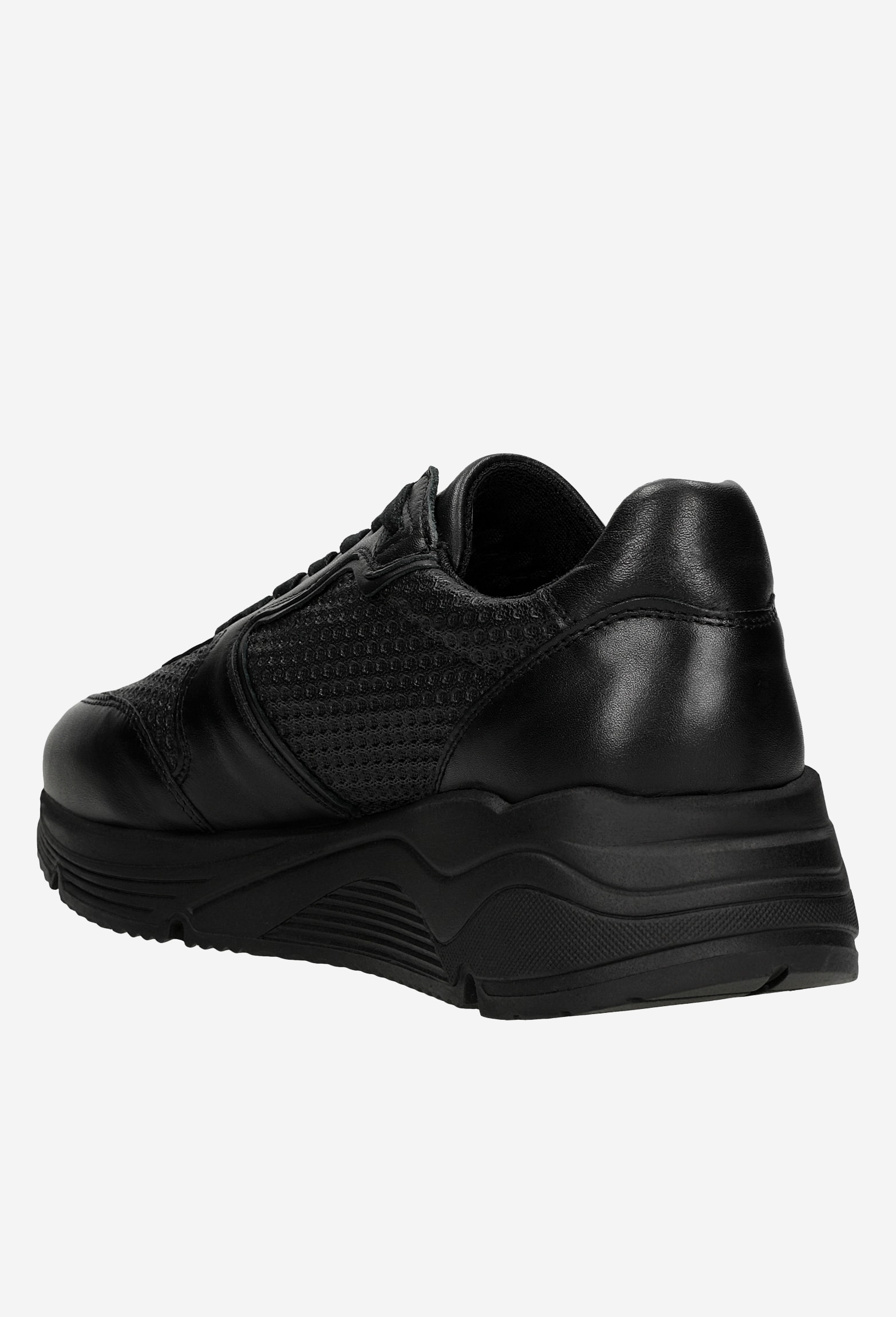 Czarne całoroczne sneakersy męskie