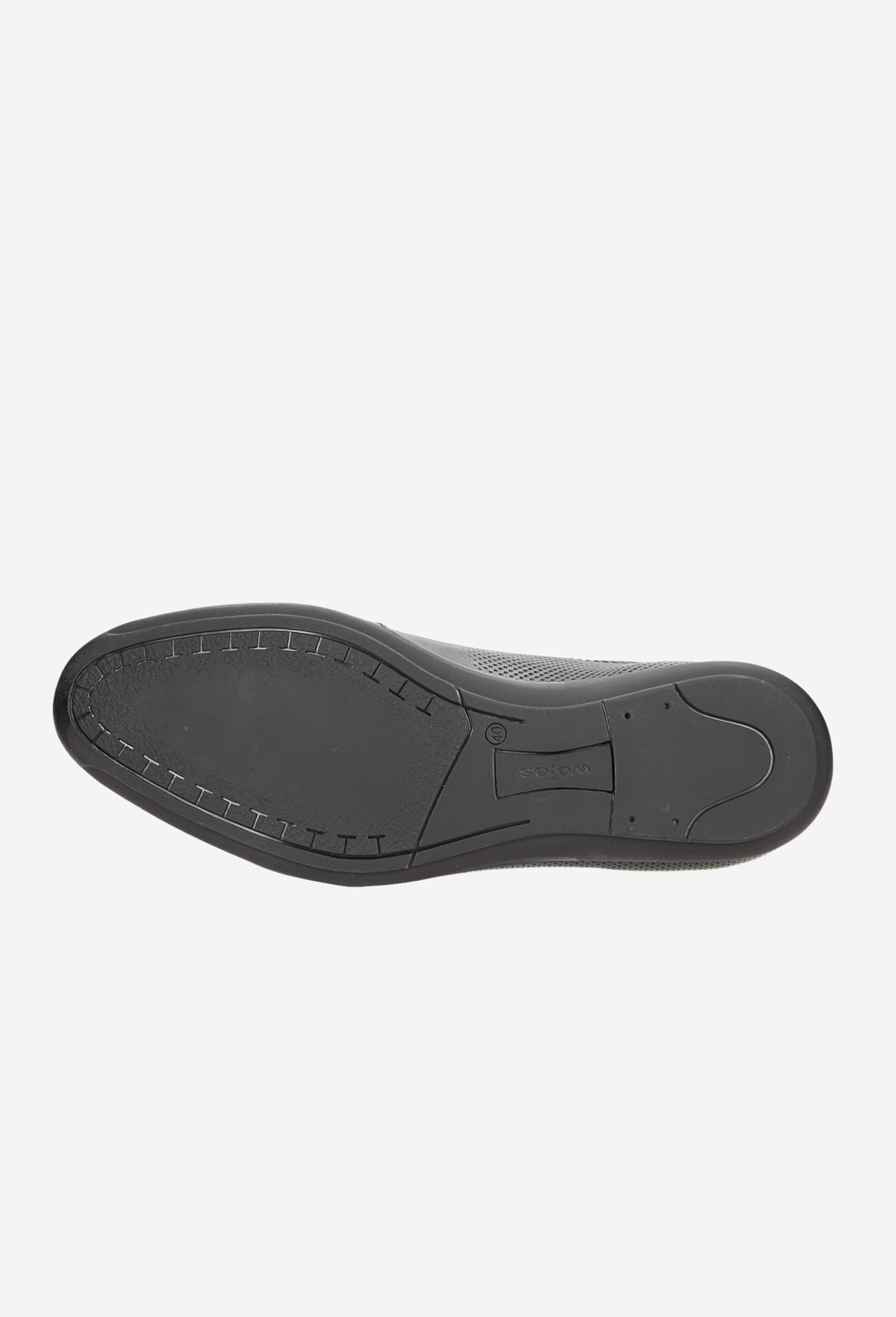 Brązowe półbuty męskie