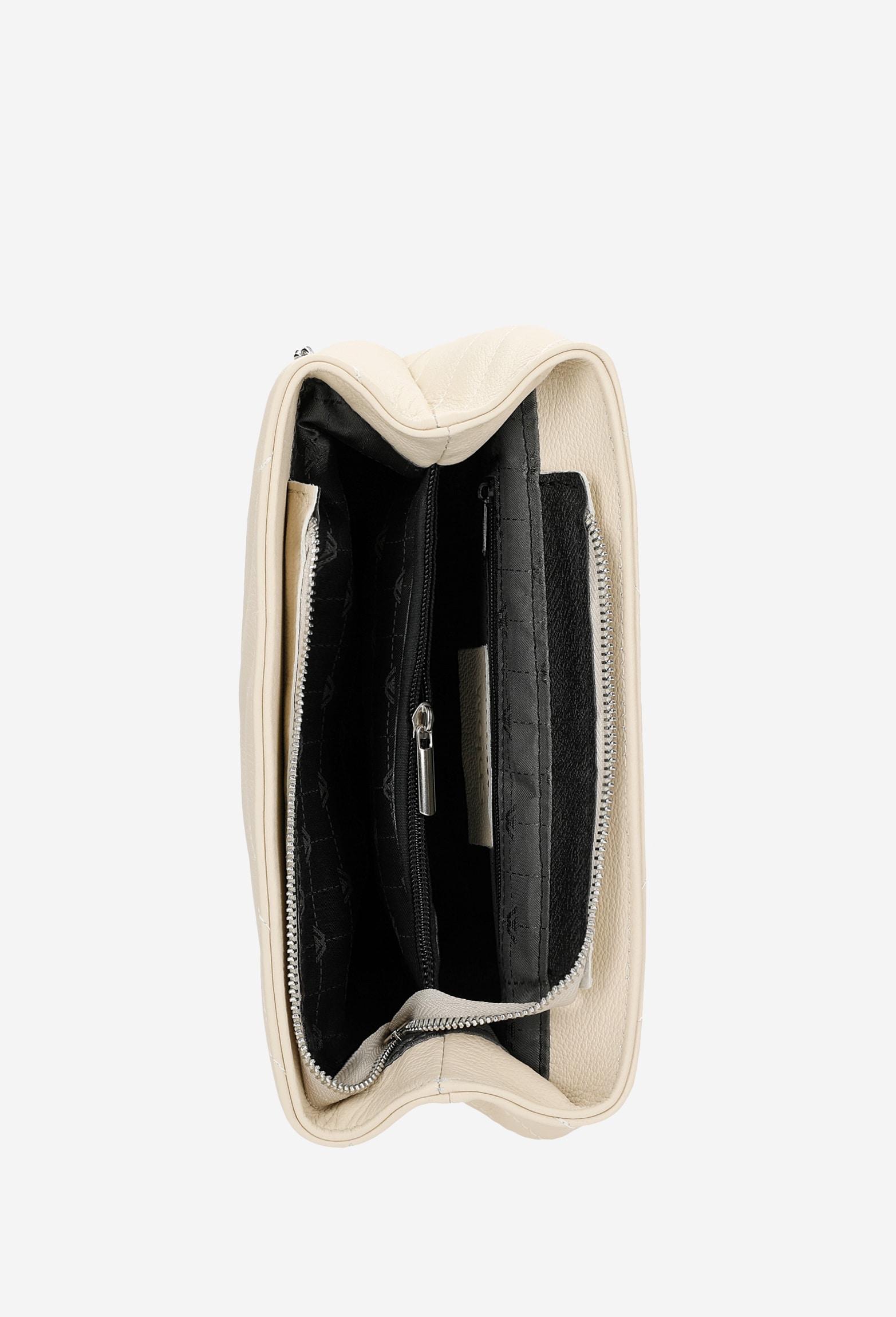 Złota torebka damska z naturalnej skóry