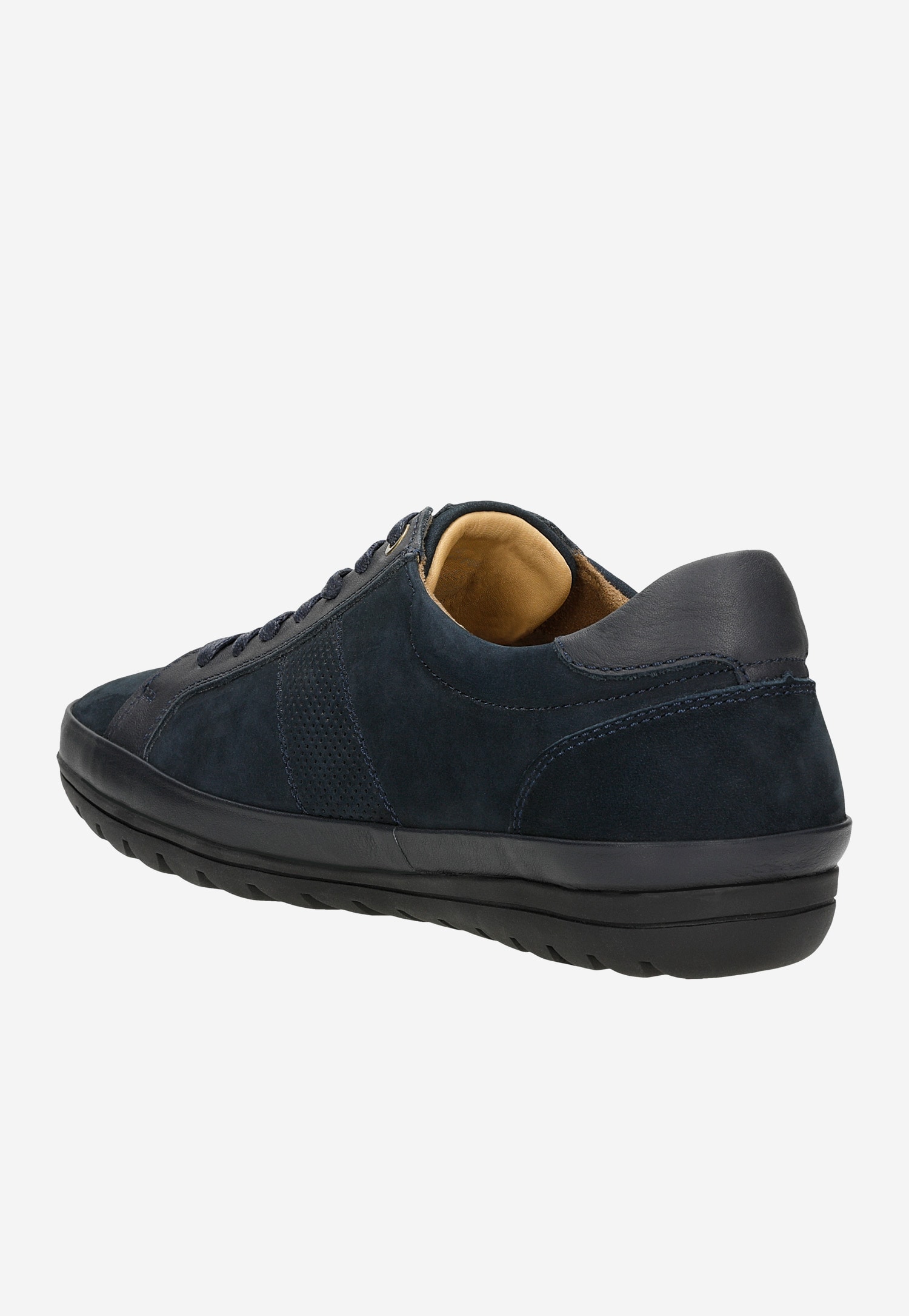 Czarne męskie sneakersy na oryginalnej podeszwie