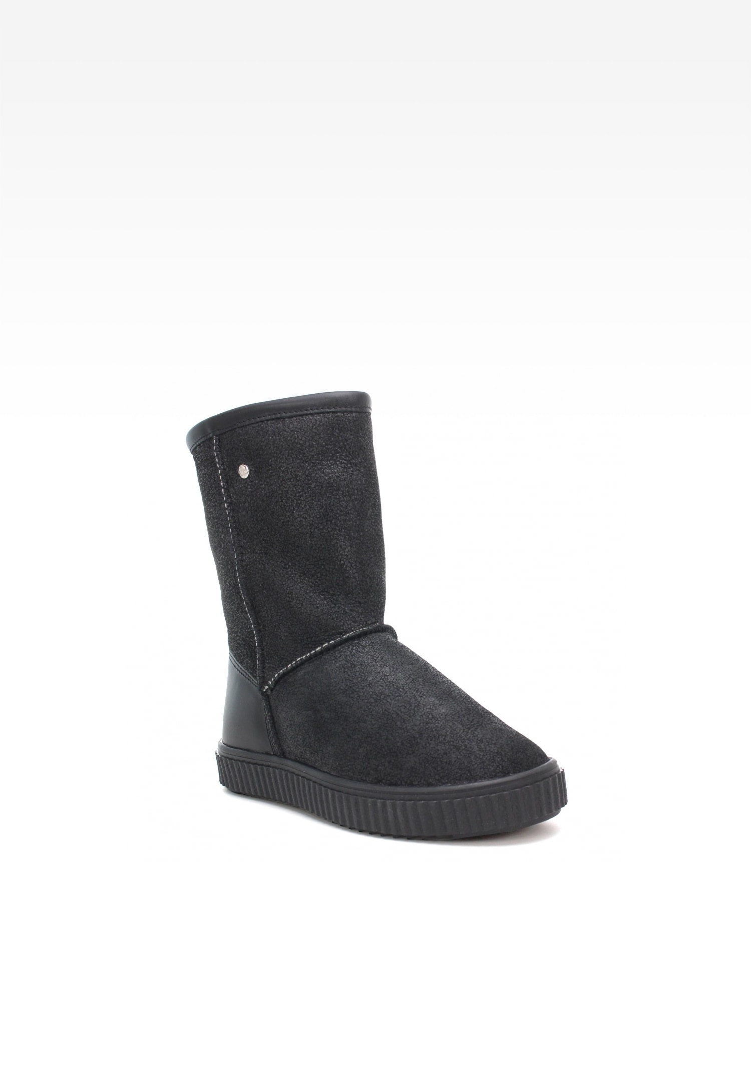 śniegowce BARTEK W-647750/F10, dla dziewcząt, czarny