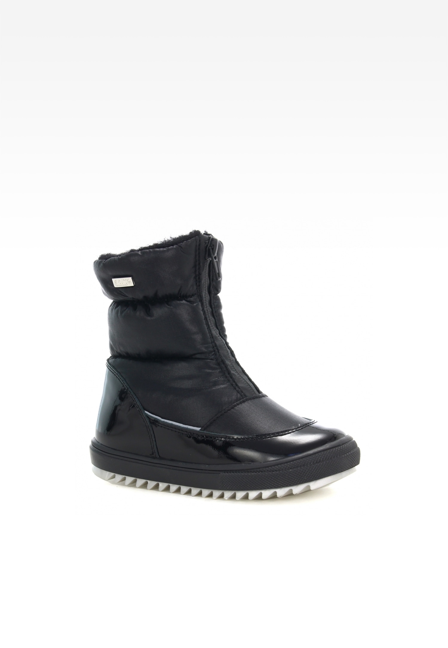 Botki ocieplane BARTEK T-64405L/5AF, dla dziewcząt, czarny