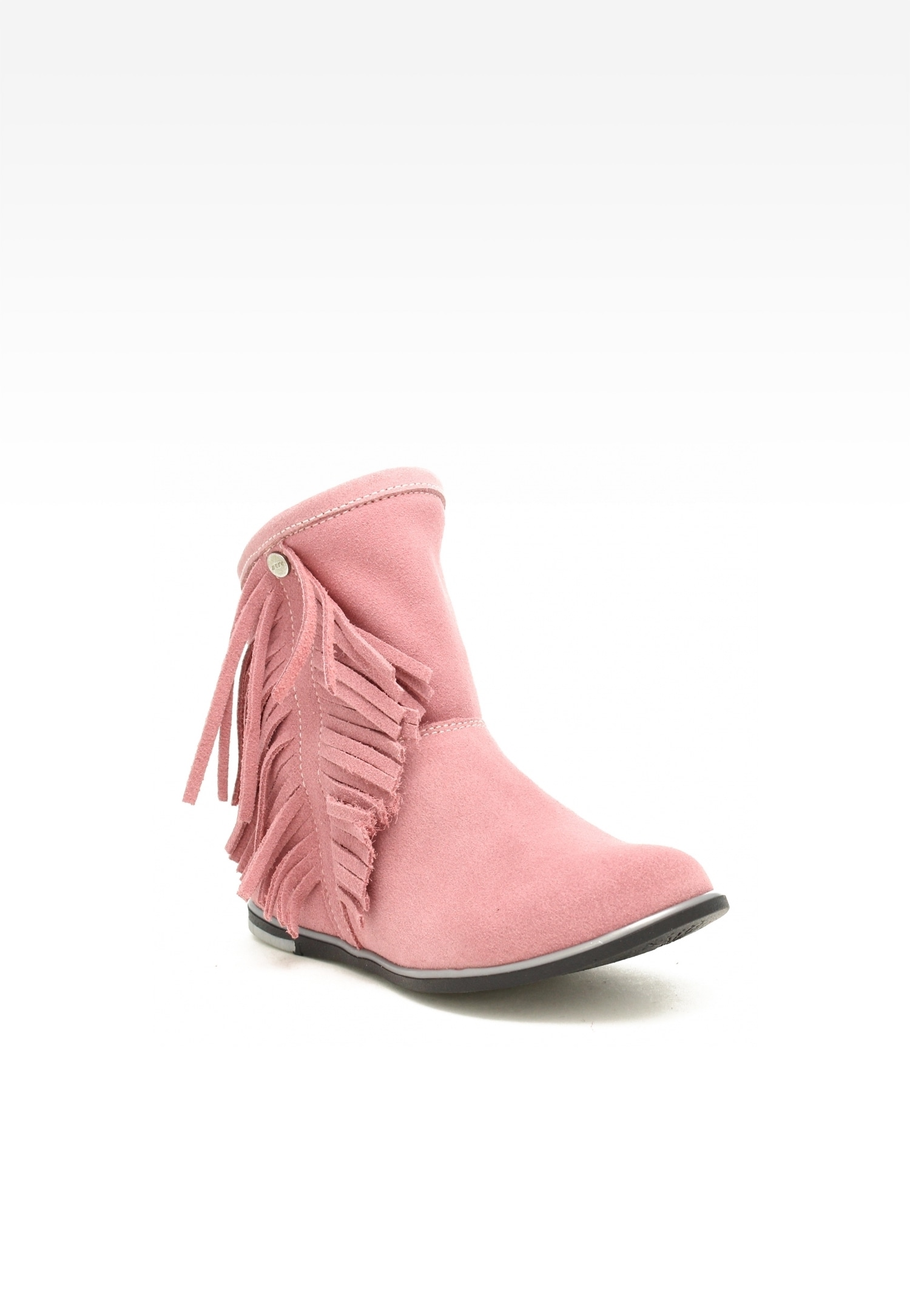 Botki BARTEK 17233016, dla dziewcząt, różowy