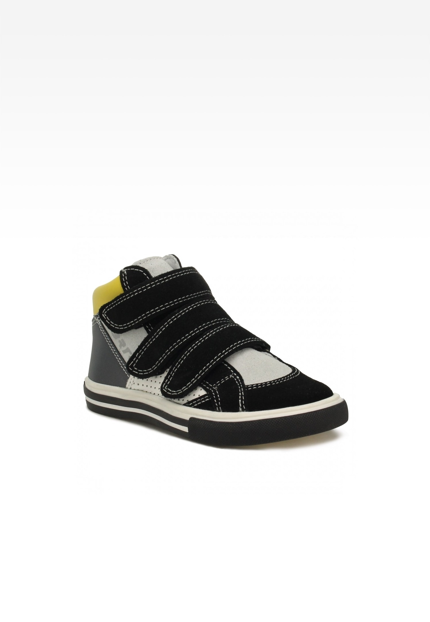 Trzewiki BARTEK 94281-003, dla chłopców, szaro-czarny