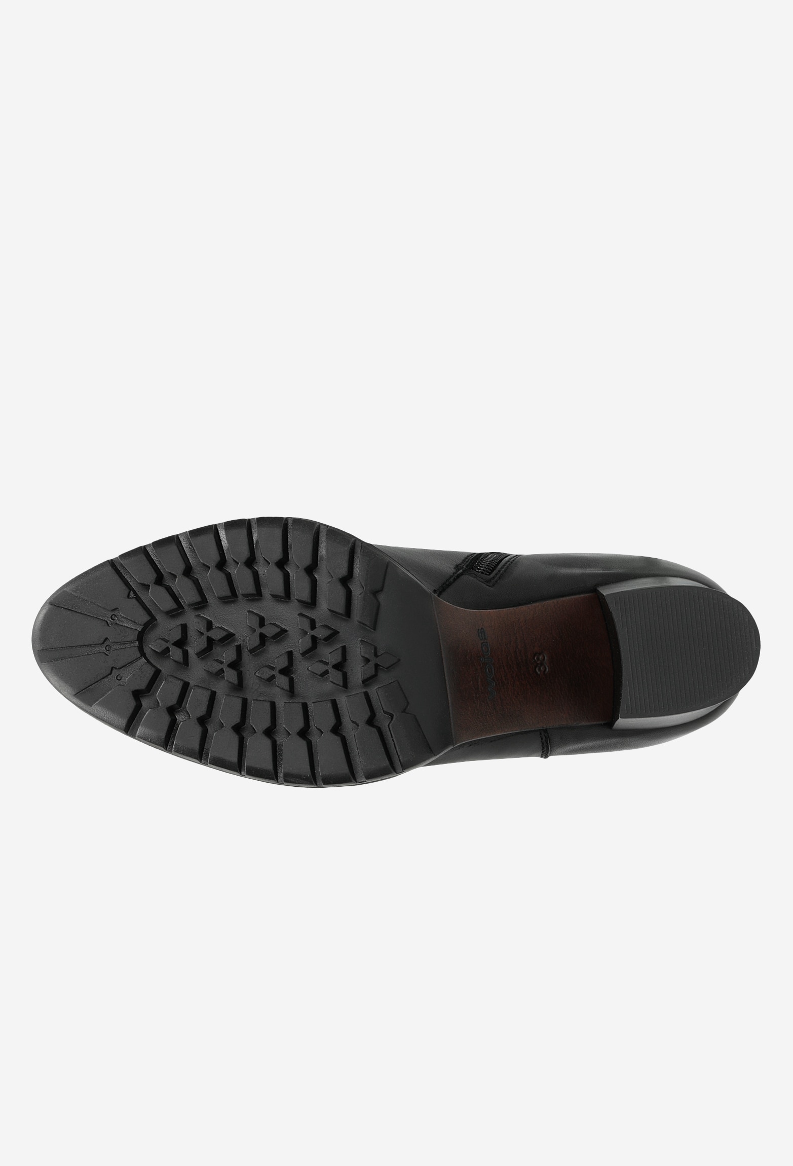 Czarne eleganckie botki damskie na zimę