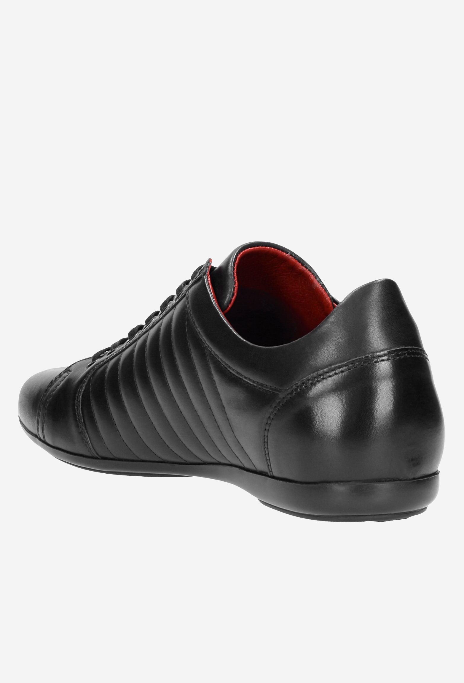 Czarne męskie półbuty