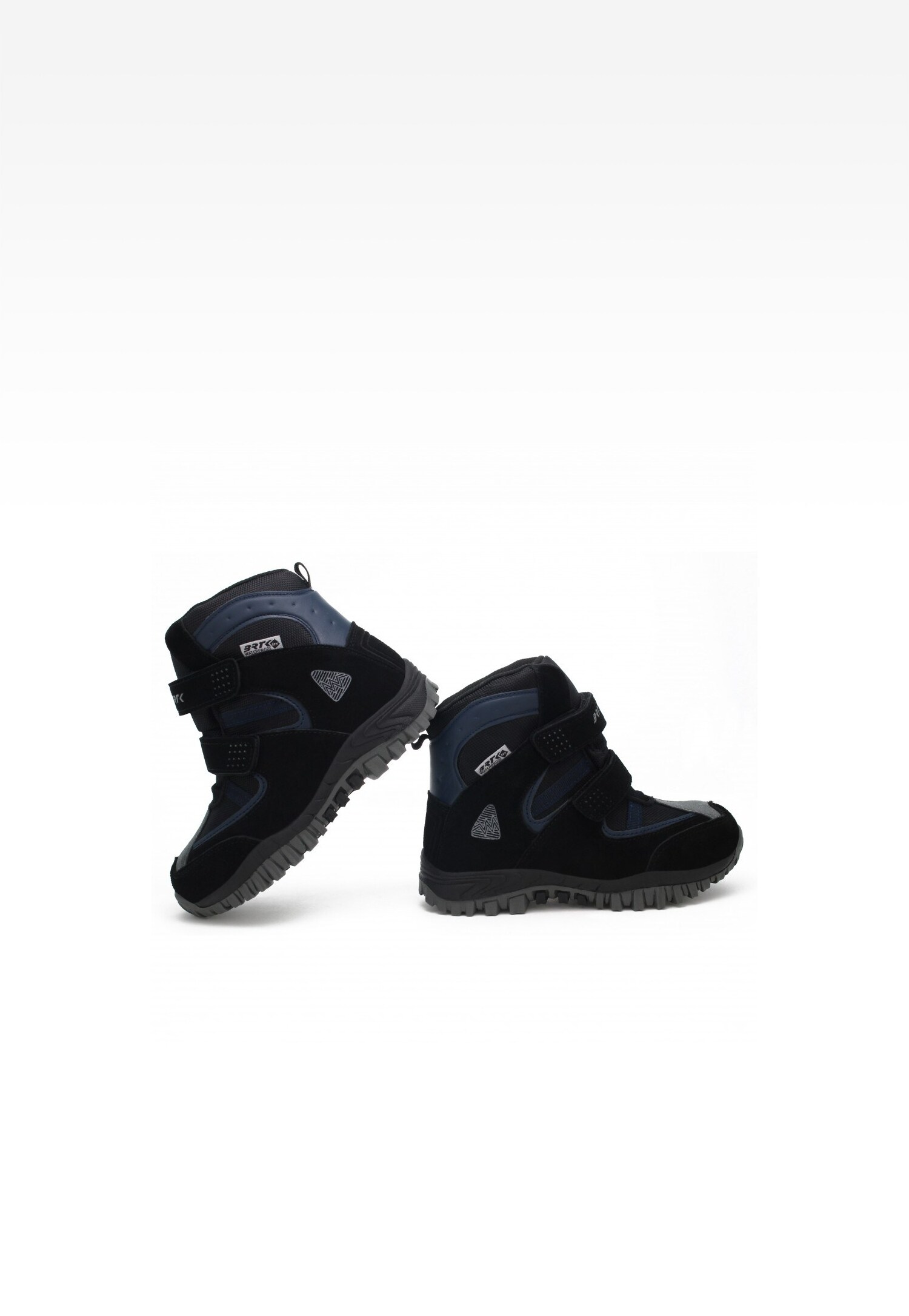 śniegowce BARTEK 11603007, dla chłopców, czarno-niebieski