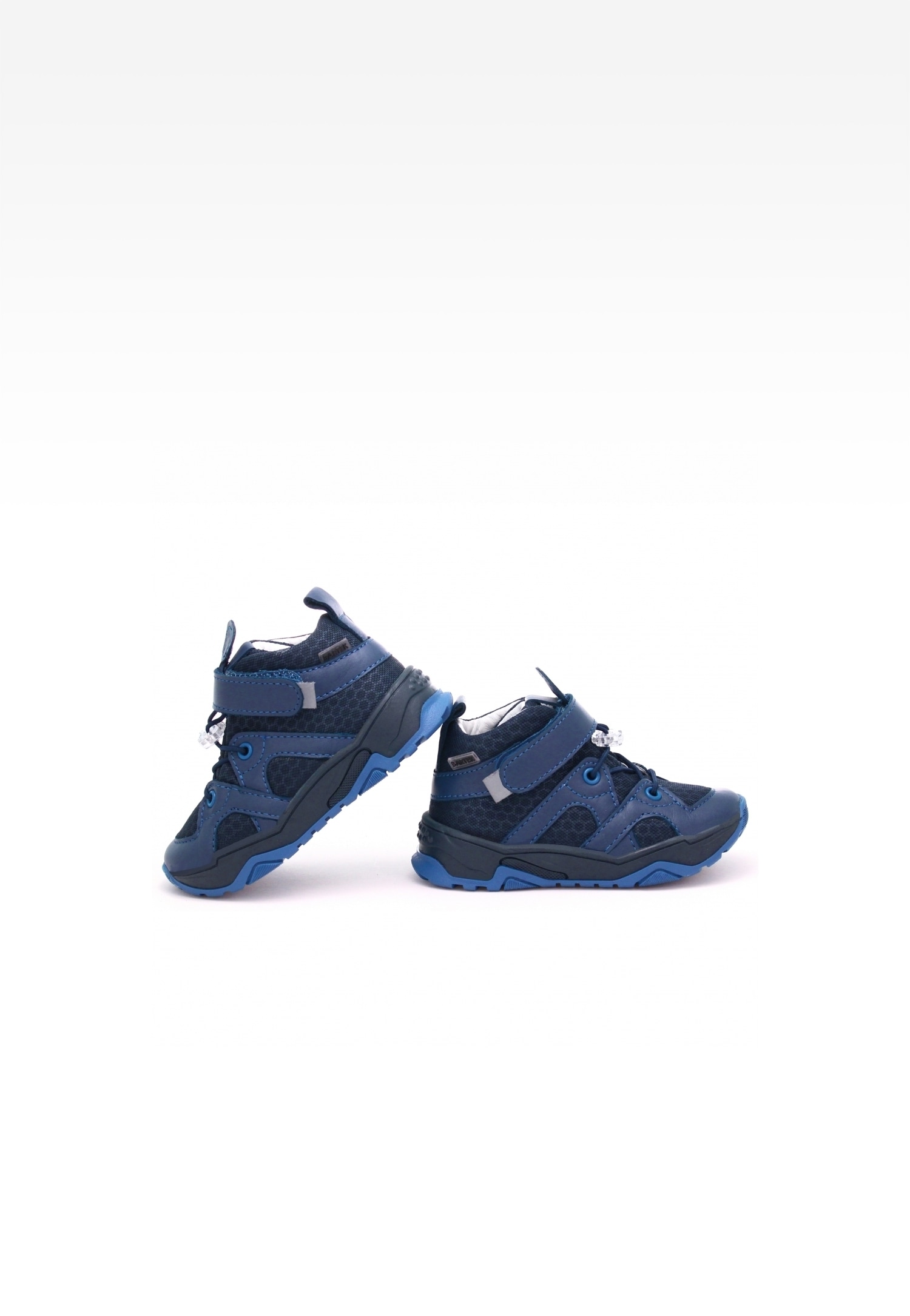 Trzewiki ocieplane BARTEK 1166-00KP, dla dziewcząt, różowo-szary