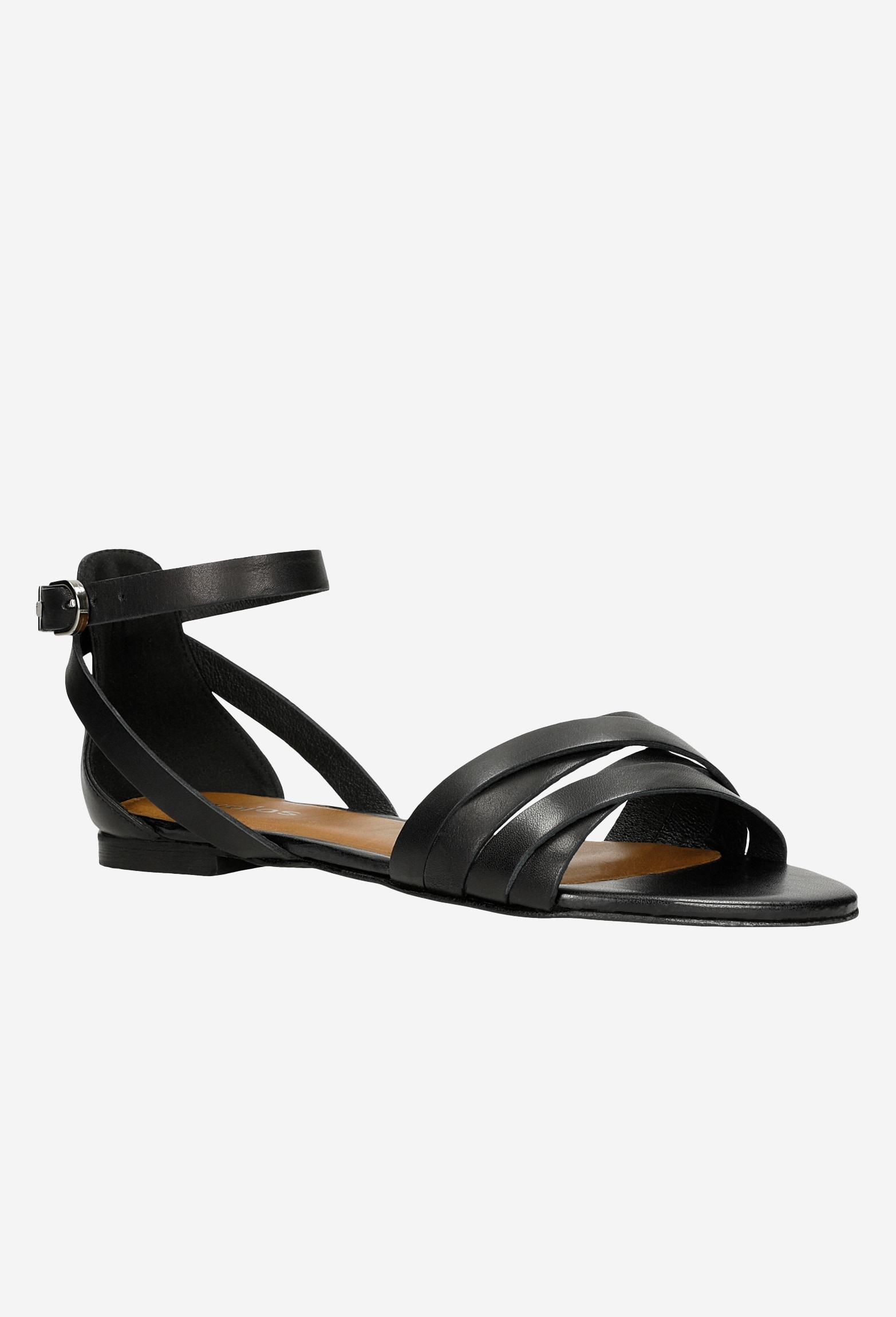 Brązowe sandały damskie w stylu urban