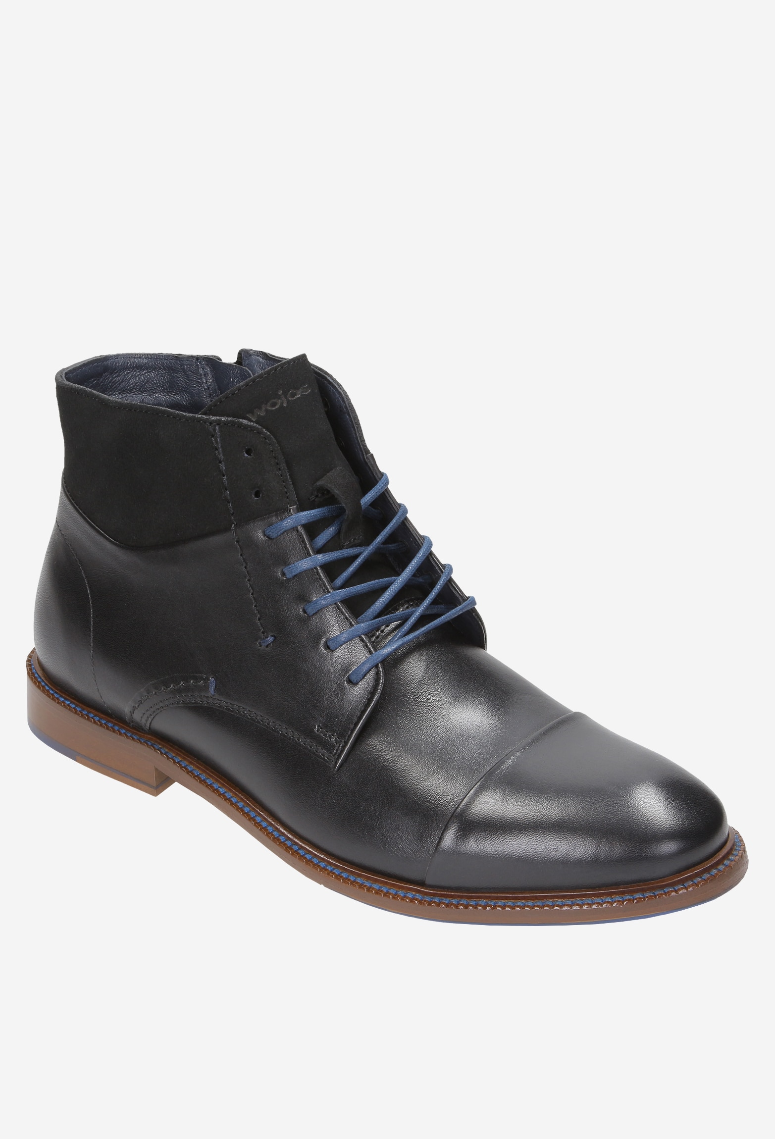 Brązowe trzewiki męskie