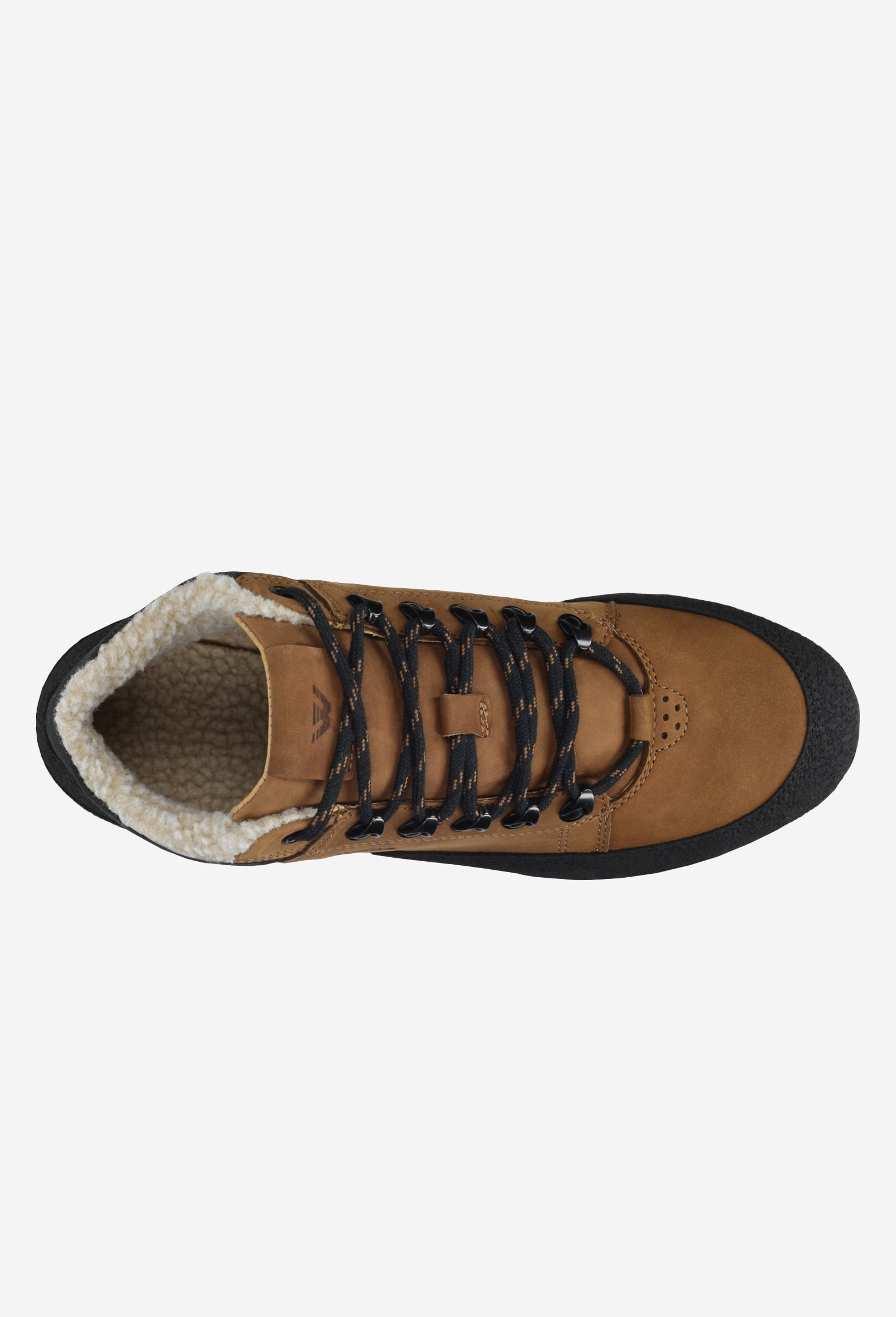 Jasnobrązowe trzewiki męskie