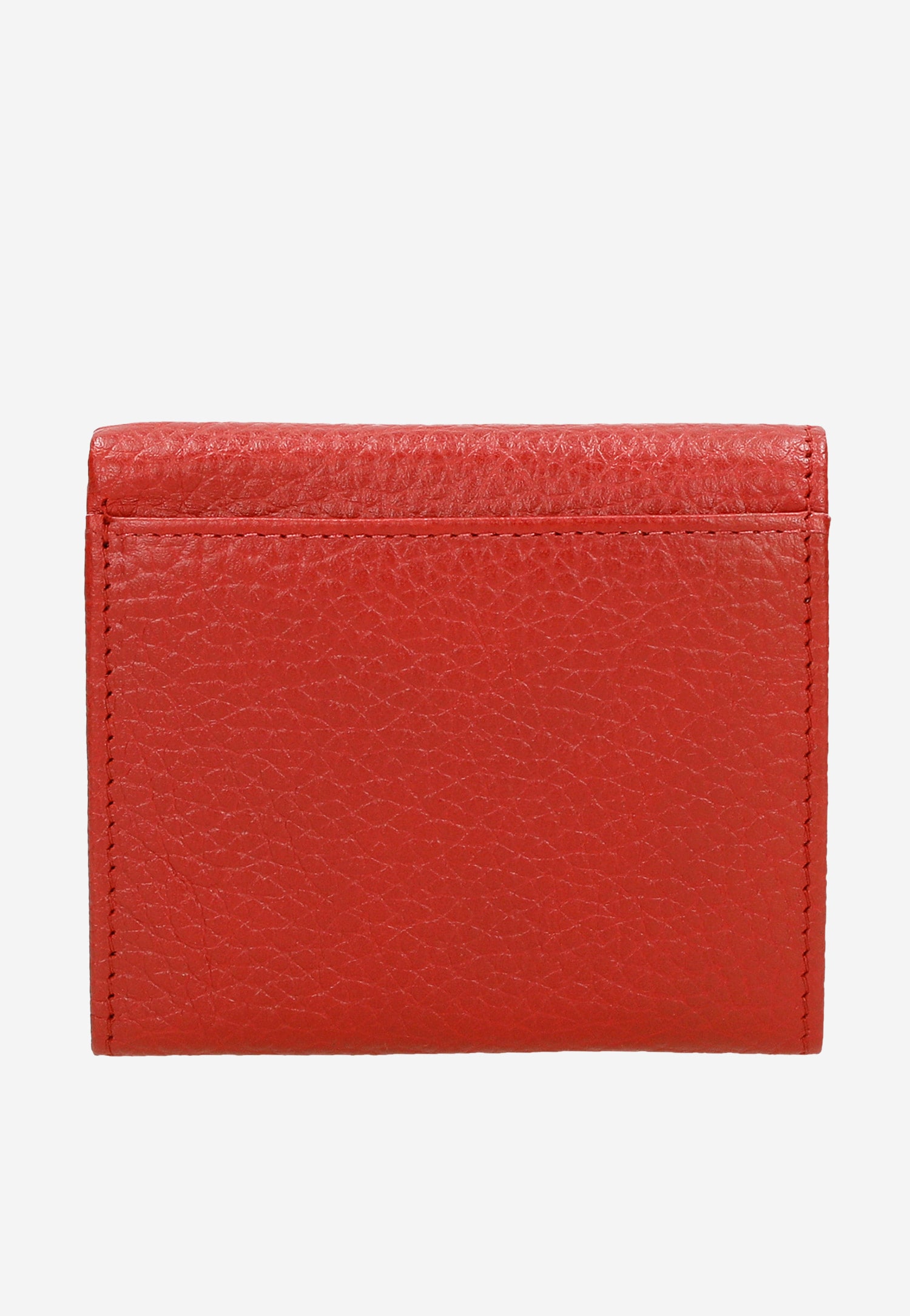 Zestaw na prezent dla niej - dwa czerwone portfele ze skóry licowej