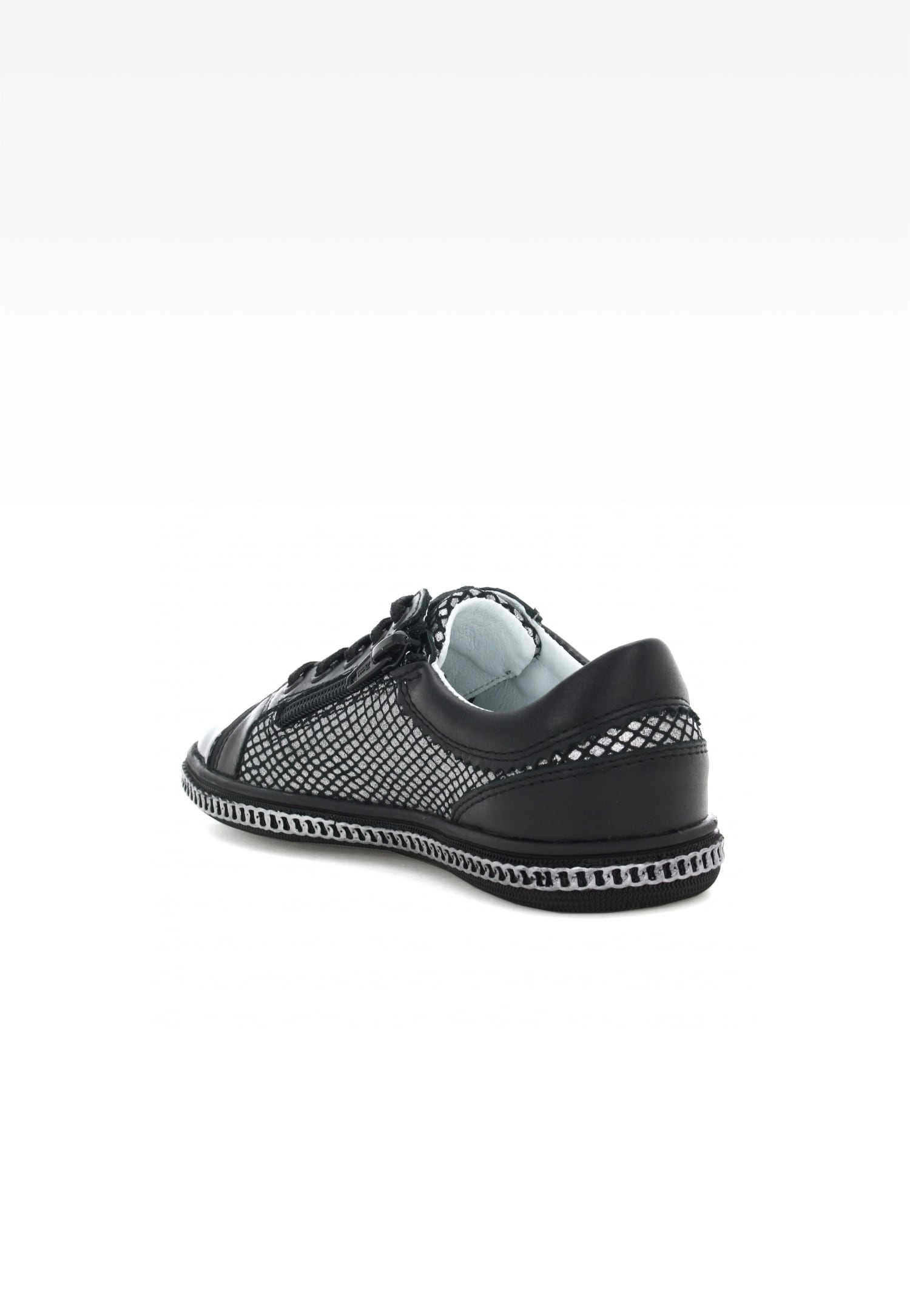 Półbuty BARTEK W-28524/SZ/1RP, dla dziewcząt, czarny