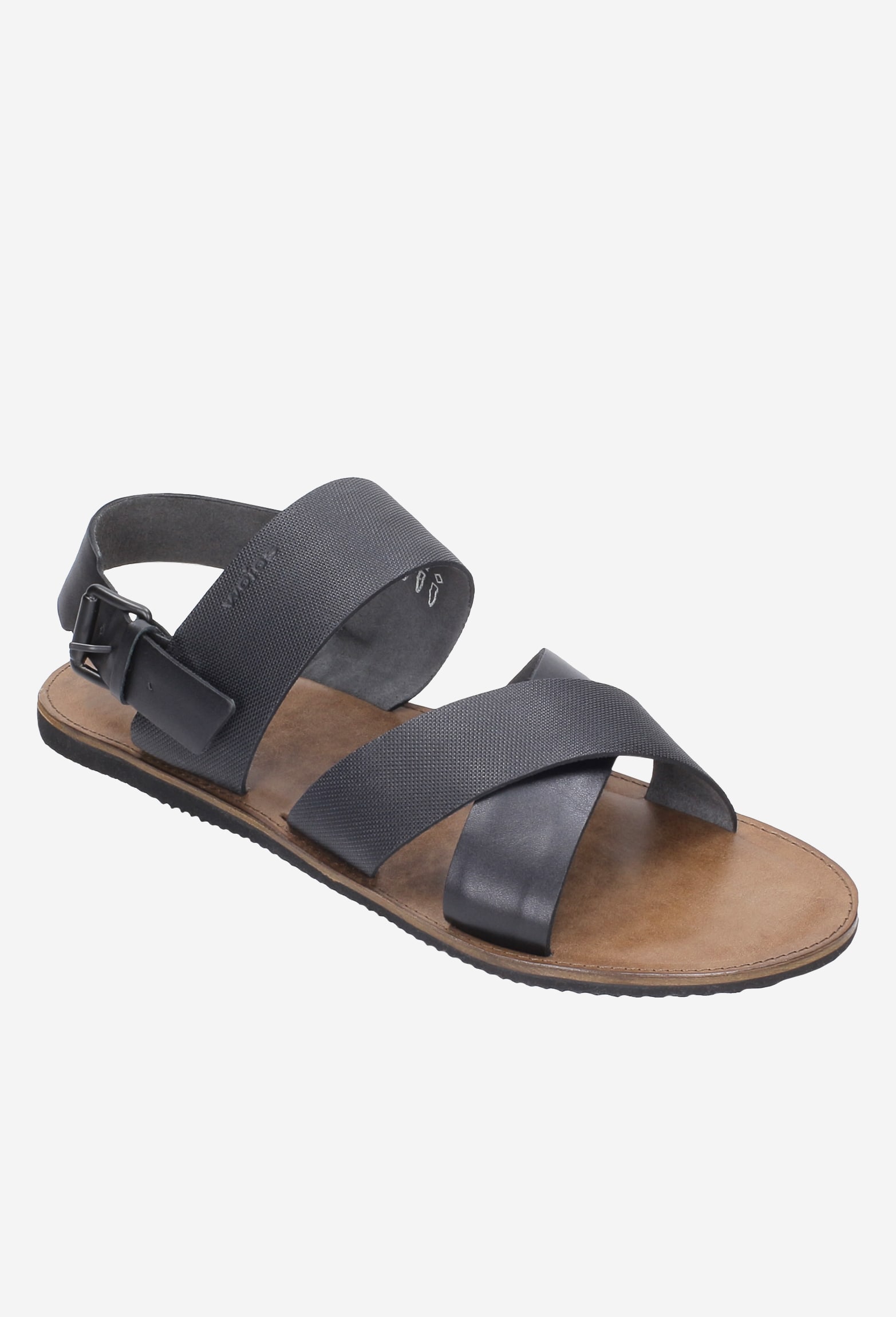 Skórzane sandały męskie w brązowym wydaniu