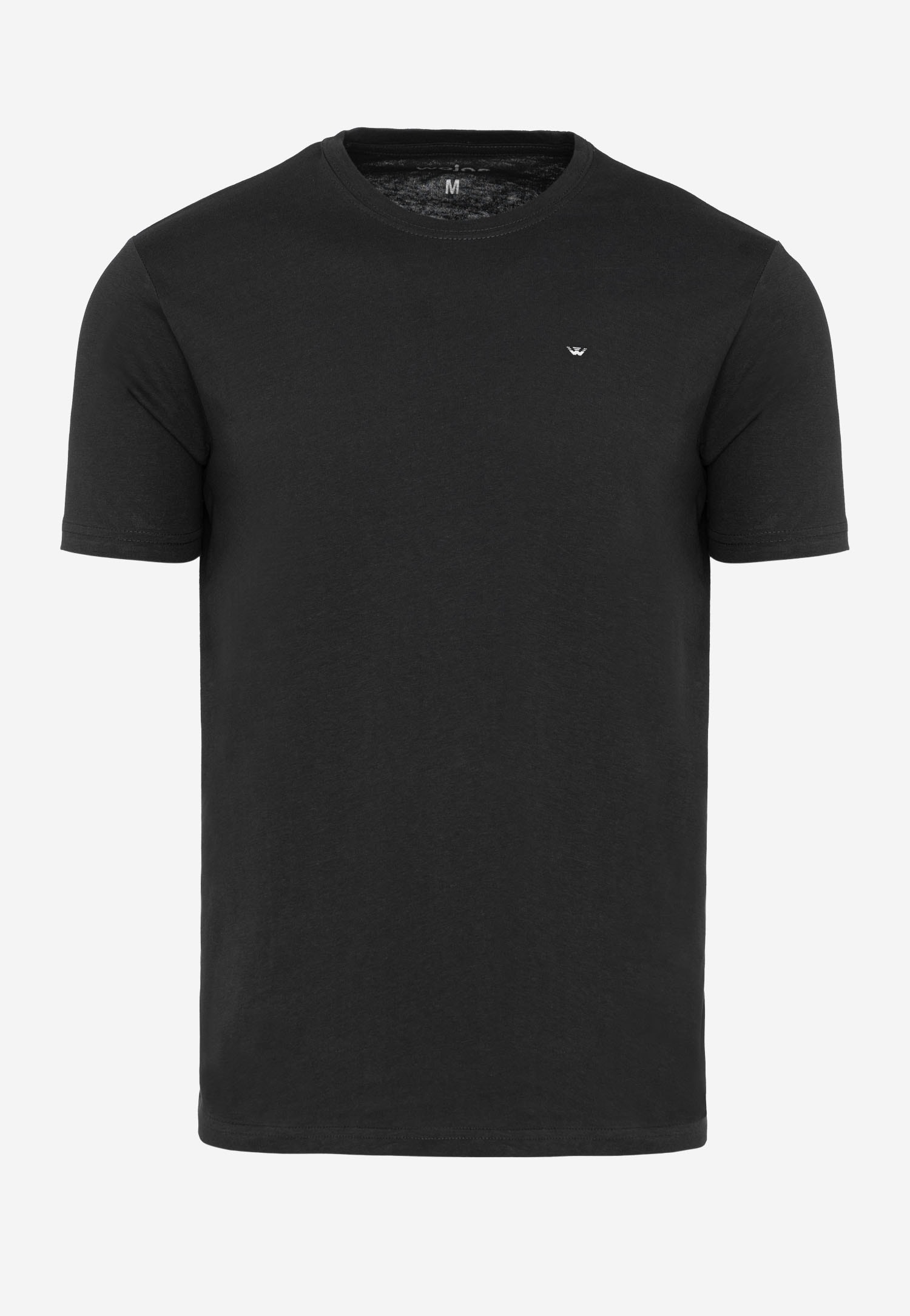 Jasnoniebieski t-shirt męski bawełniany