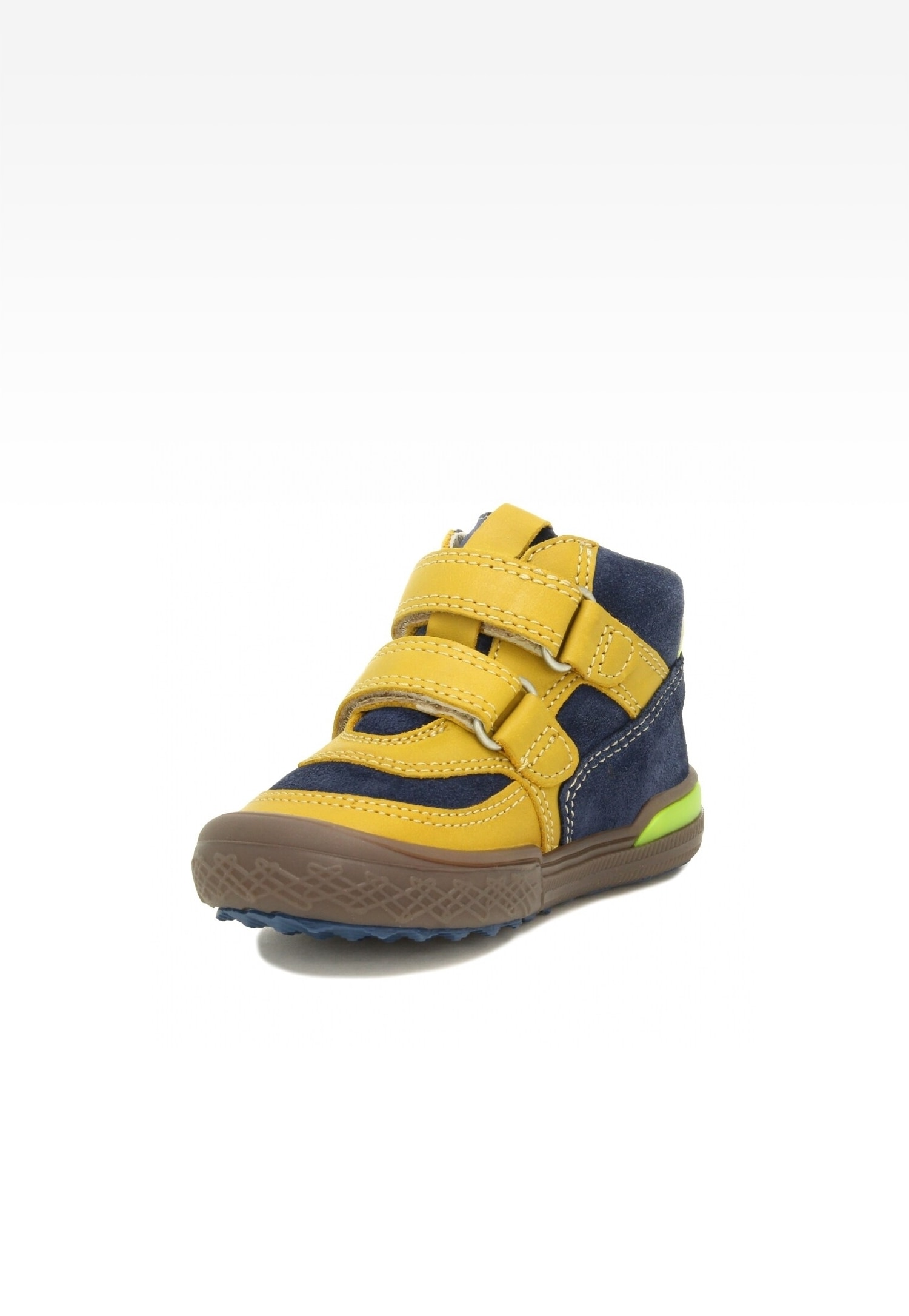 Sneakers BARTEK 91756-026, dla chłopców, szaro-zielony