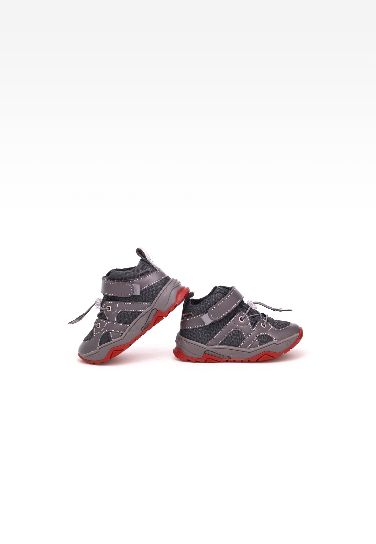 Trzewiki ocieplane BARTEK 1166-00KP, dla dziewcząt, różowo-szary